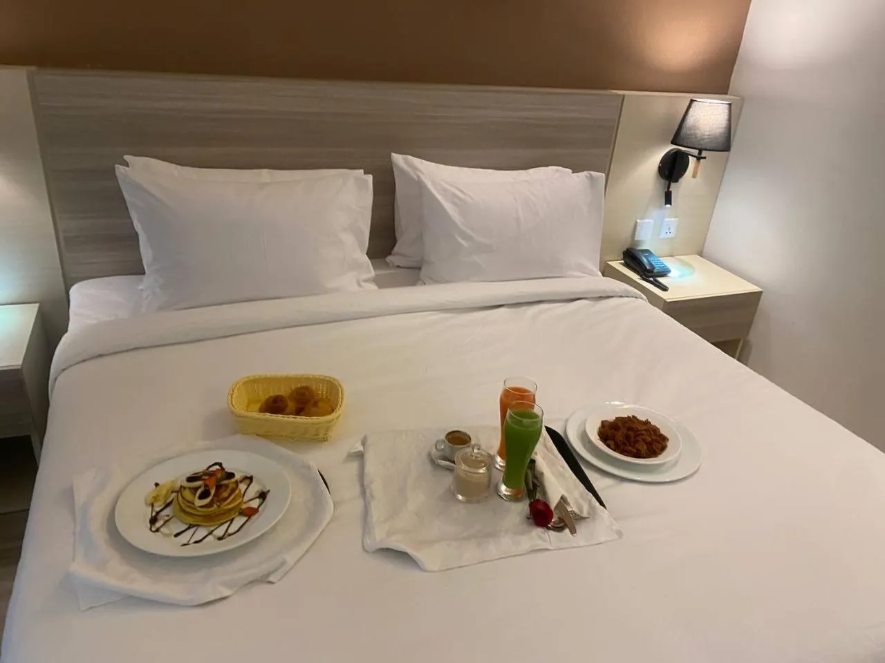 Bed in Bentark Hotel