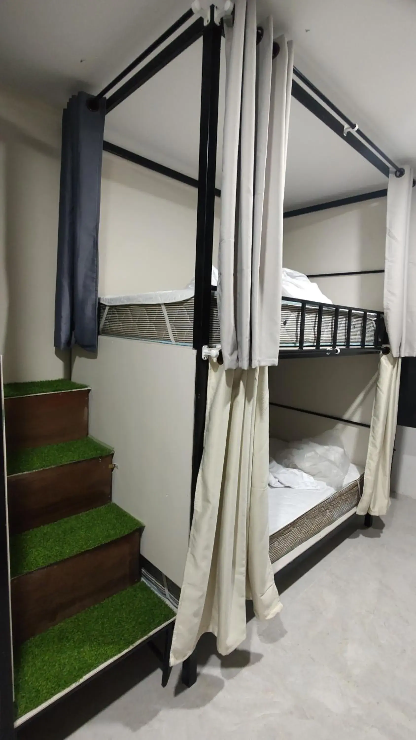 Bunk Bed in Mixed Dormitory Room in Bambus Restaurant, Bar & Hostel Bunk Bed in Mixed Dormitory Room in Bambus Restaurant, Bar & Hostel