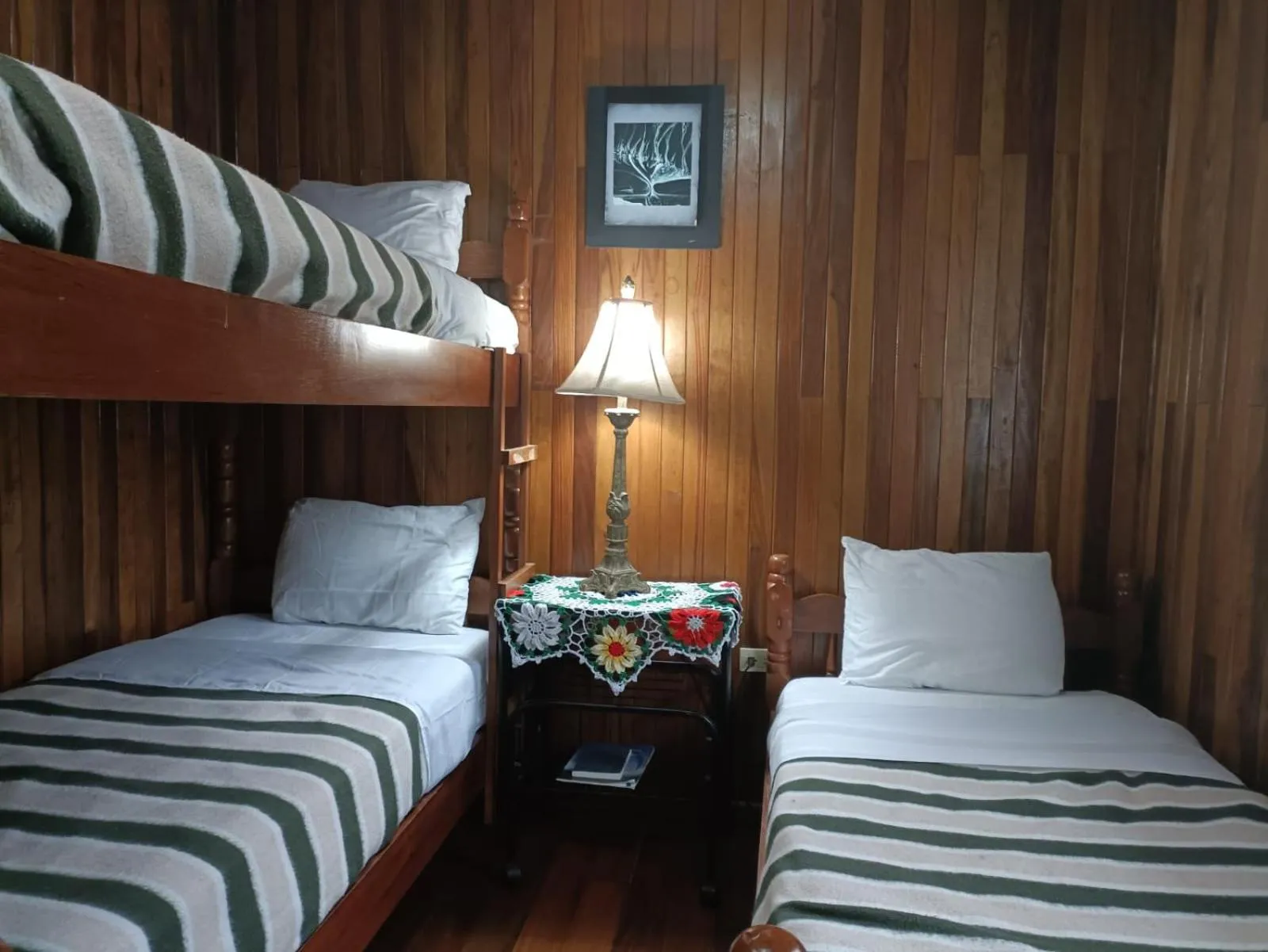 Bed in Hotel Bell Bird