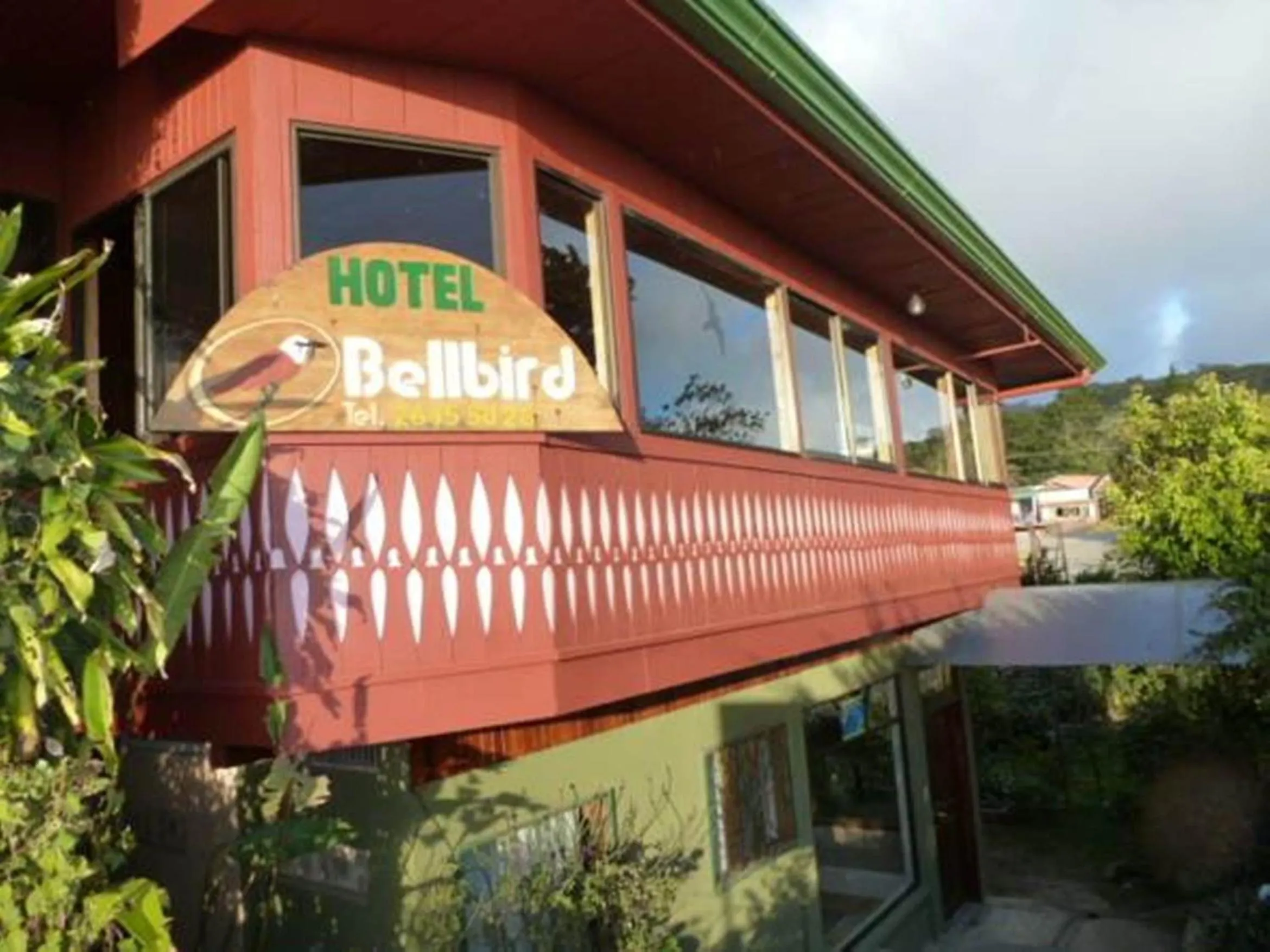 Facade/entrance in Hotel Bell Bird