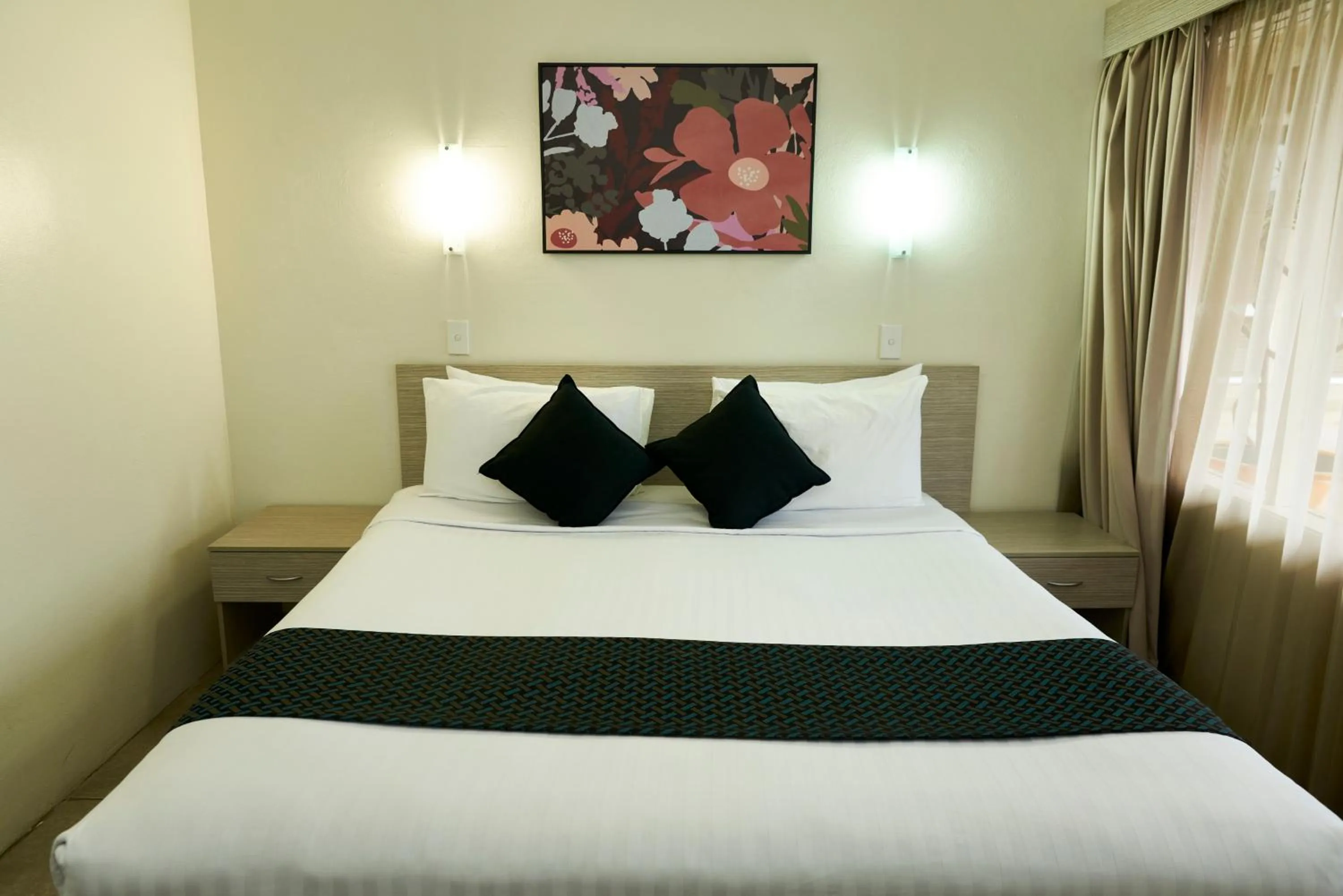 Bed in Ashwood Motel