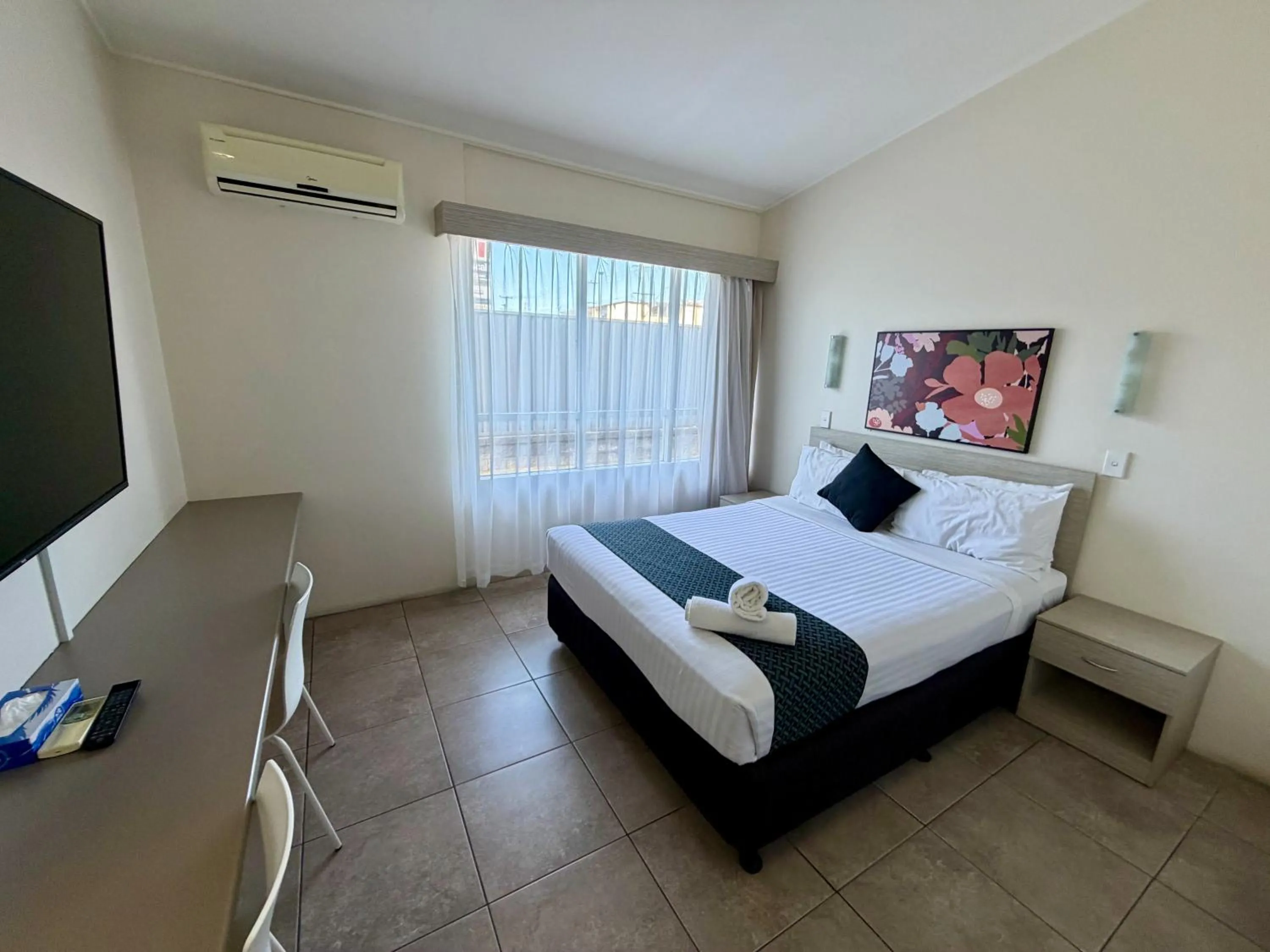 Bed in Ashwood Motel