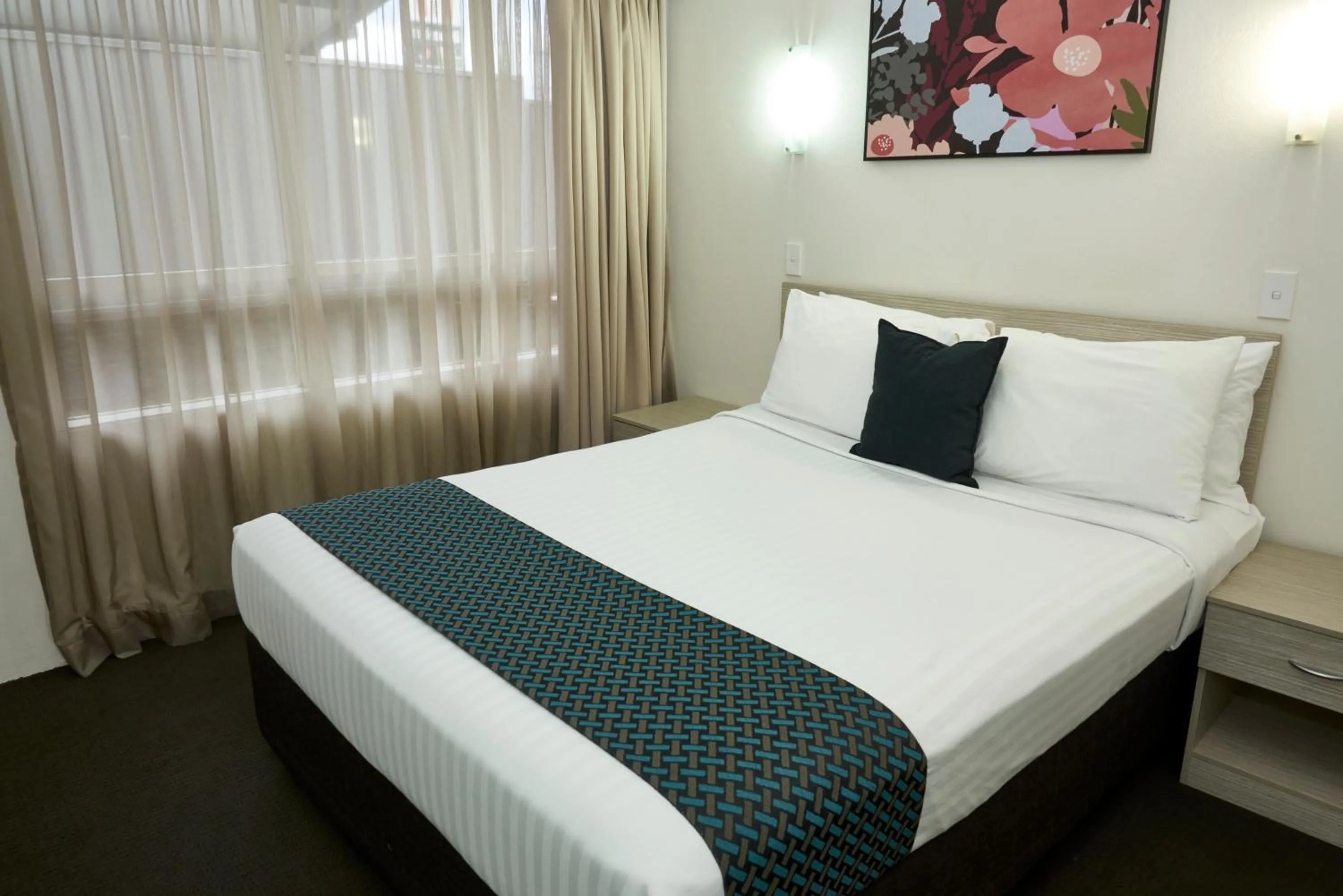 Bed in Ashwood Motel