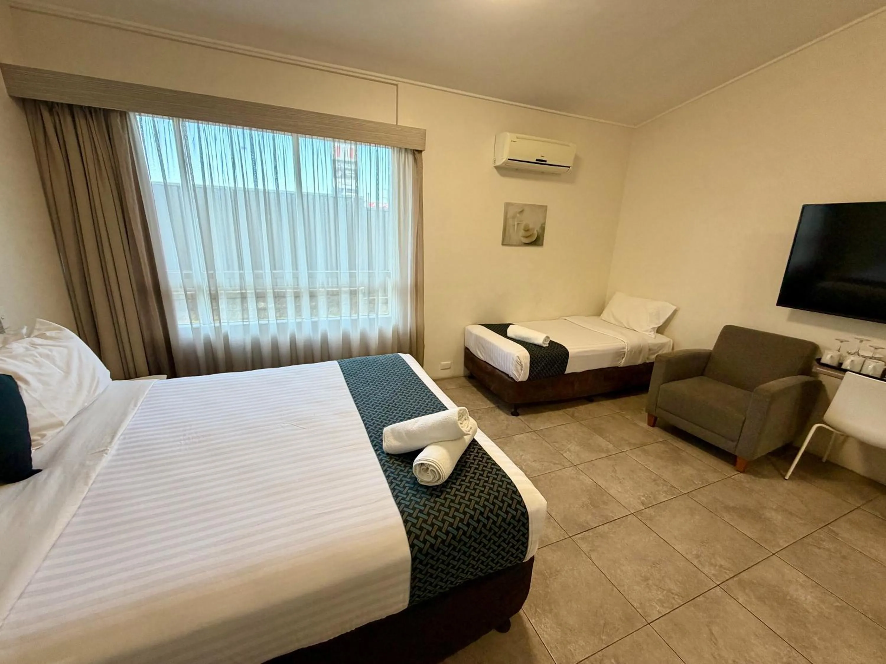 Bed in Ashwood Motel
