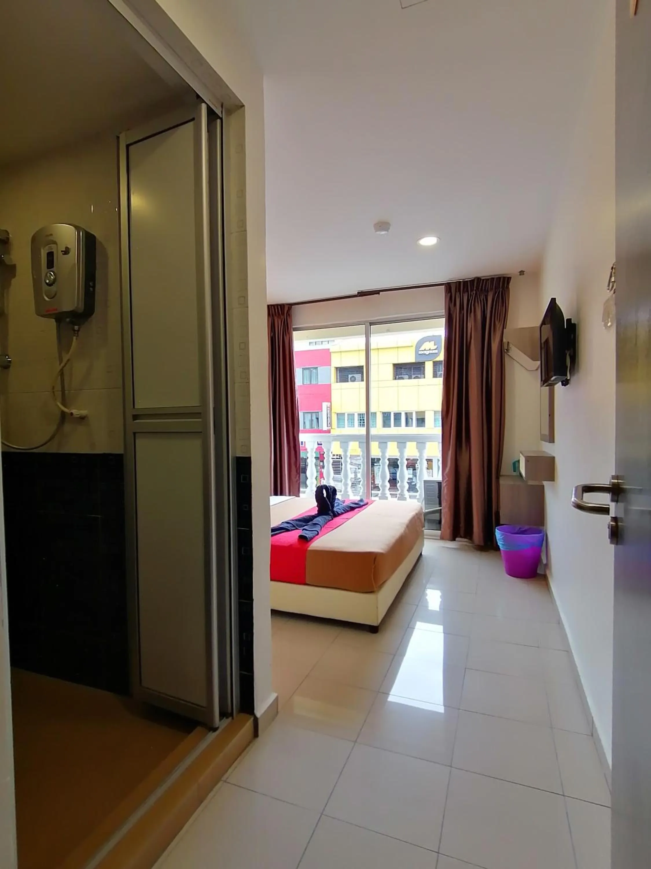 Bedroom, Bed in Yellow Mansion Hotel Melaka Raya