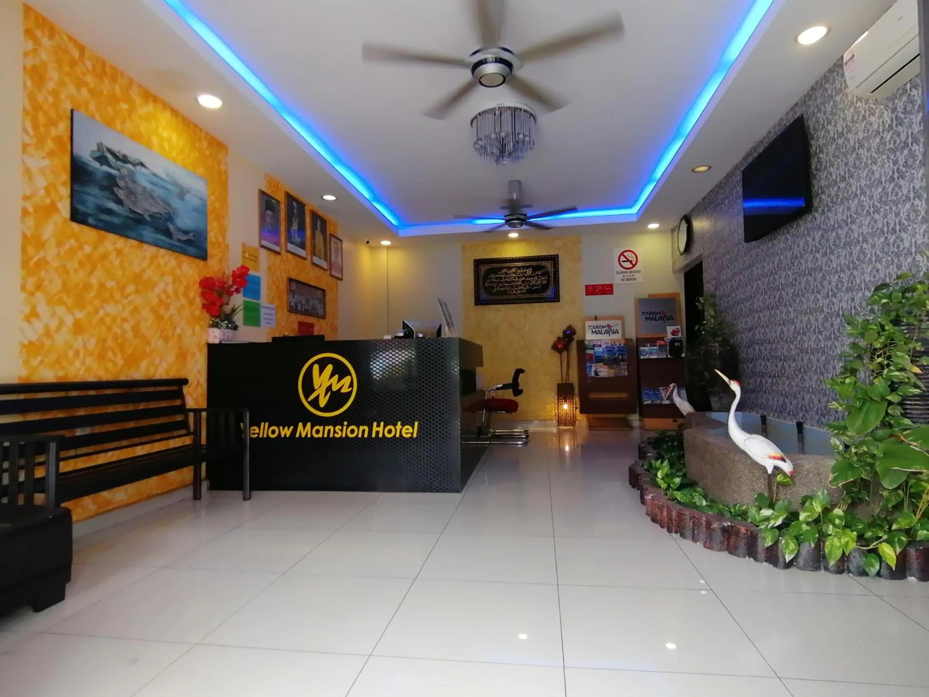Lobby or reception in Yellow Mansion Hotel Melaka Raya
