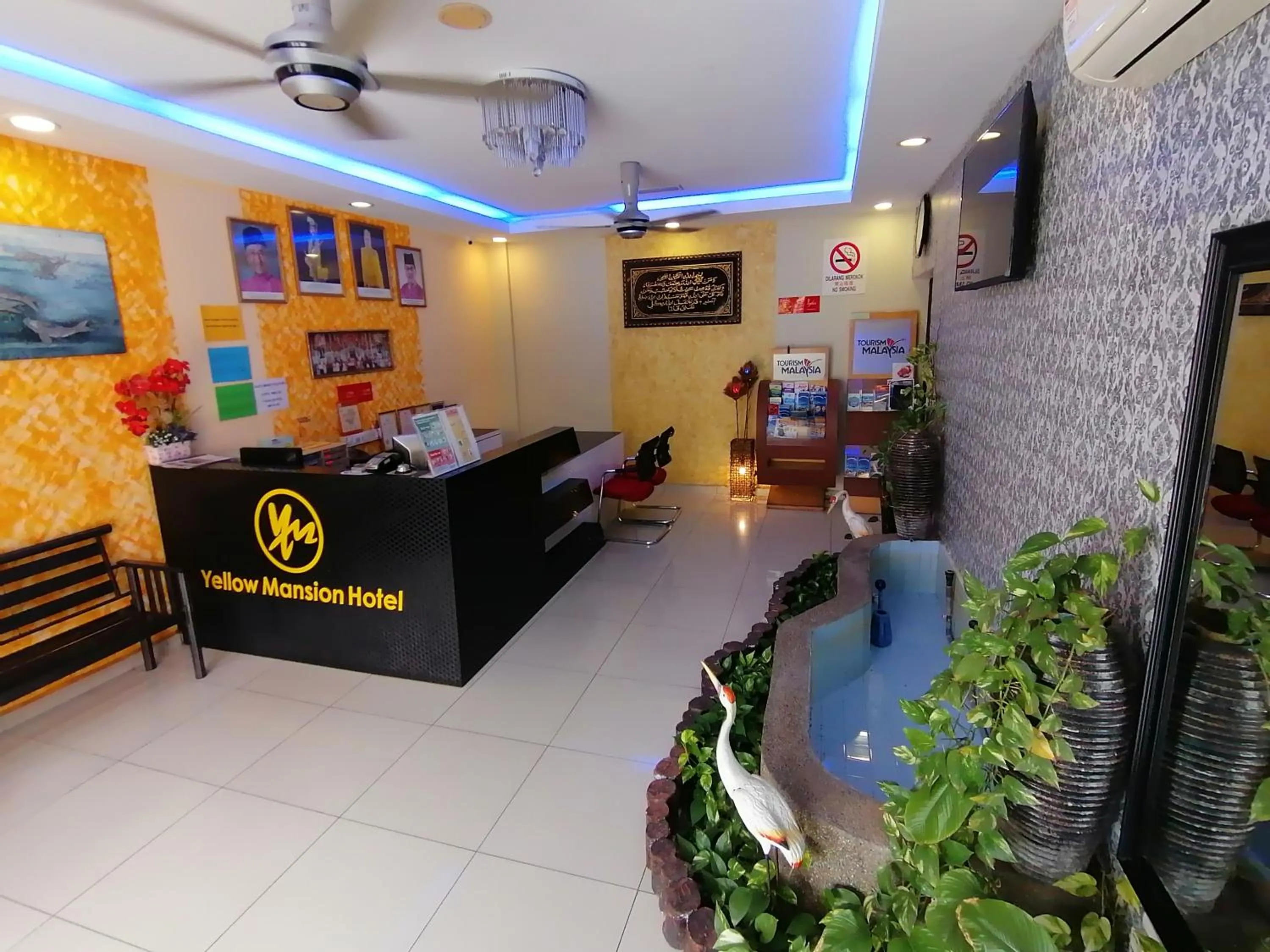 Lobby or reception in Yellow Mansion Hotel Melaka Raya
