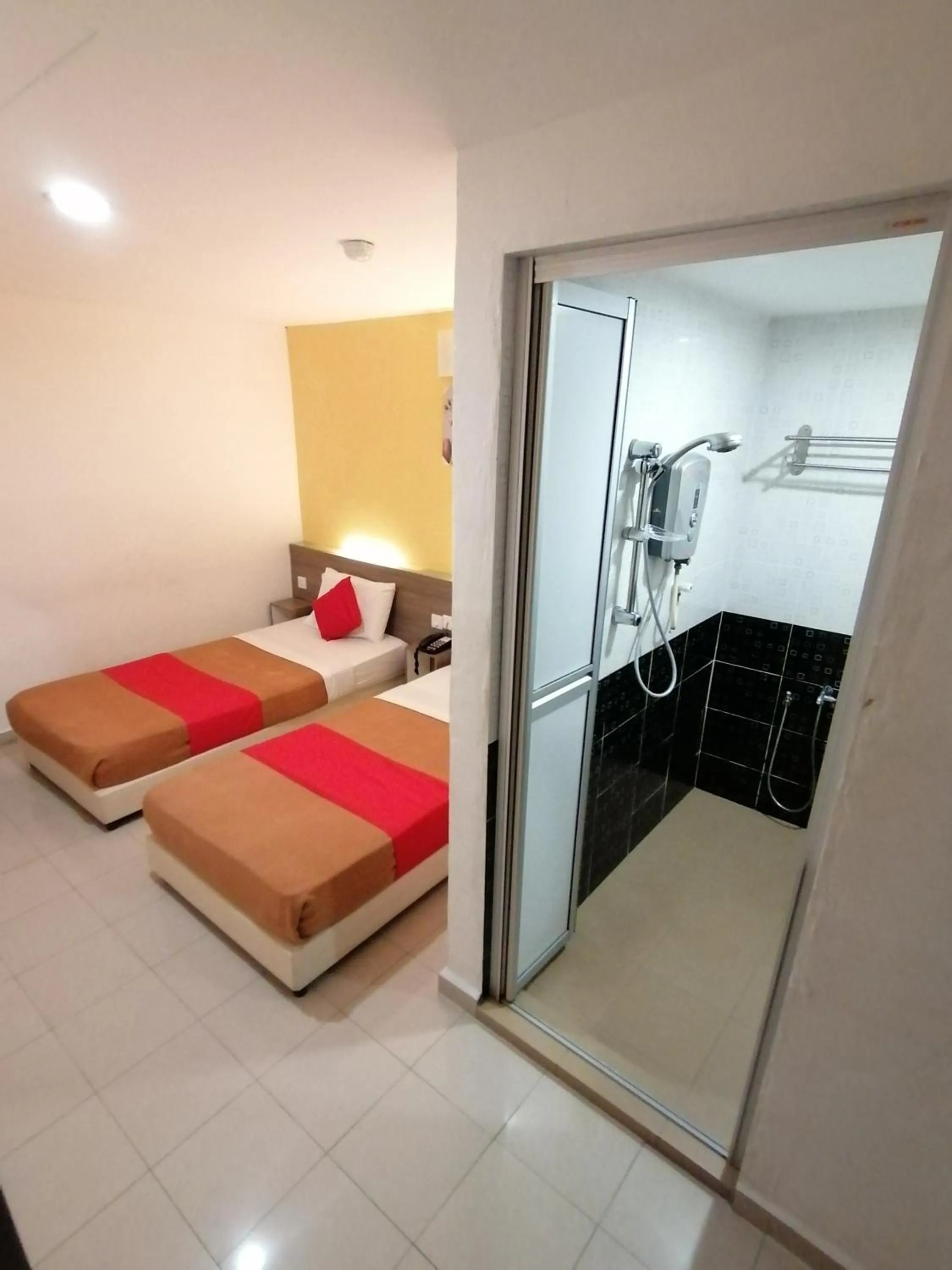 Bedroom, Bed in Yellow Mansion Hotel Melaka Raya