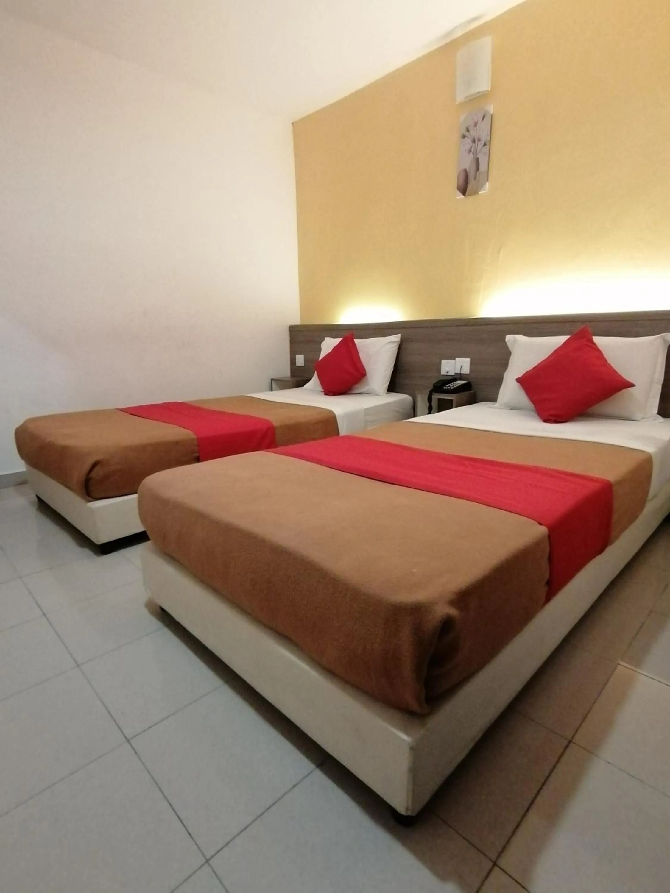 Bedroom, Bed in Yellow Mansion Hotel Melaka Raya