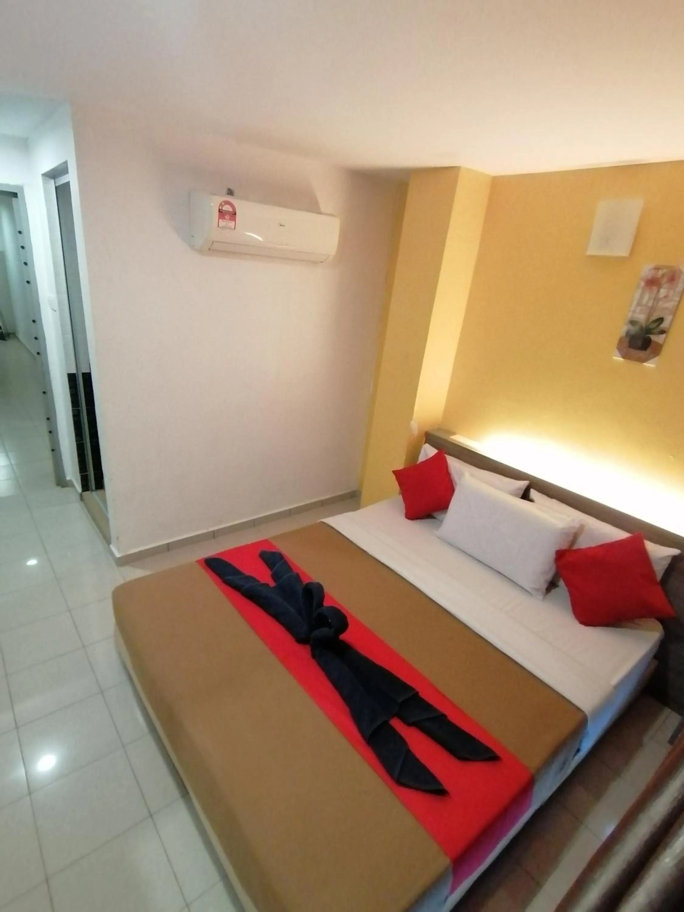 Bedroom, Bed in Yellow Mansion Hotel Melaka Raya