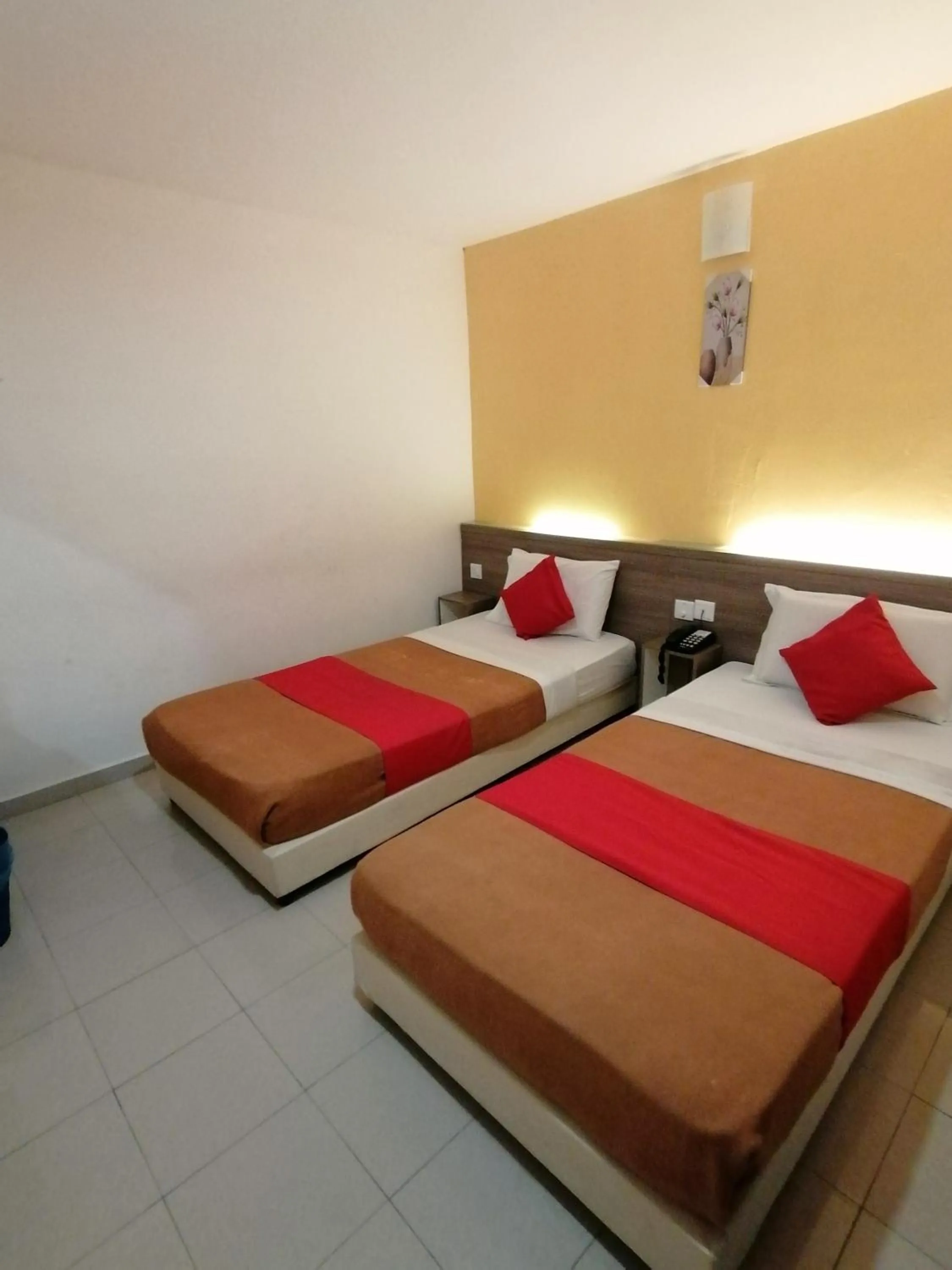 Bedroom, Bed in Yellow Mansion Hotel Melaka Raya