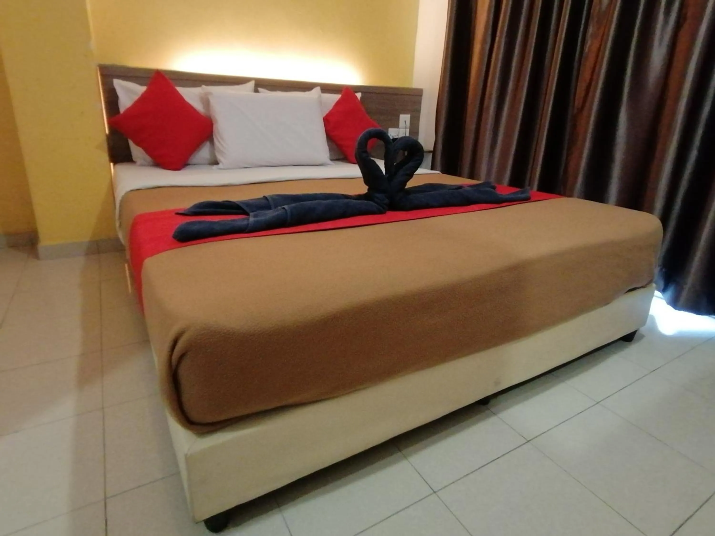 Bedroom, Bed in Yellow Mansion Hotel Melaka Raya