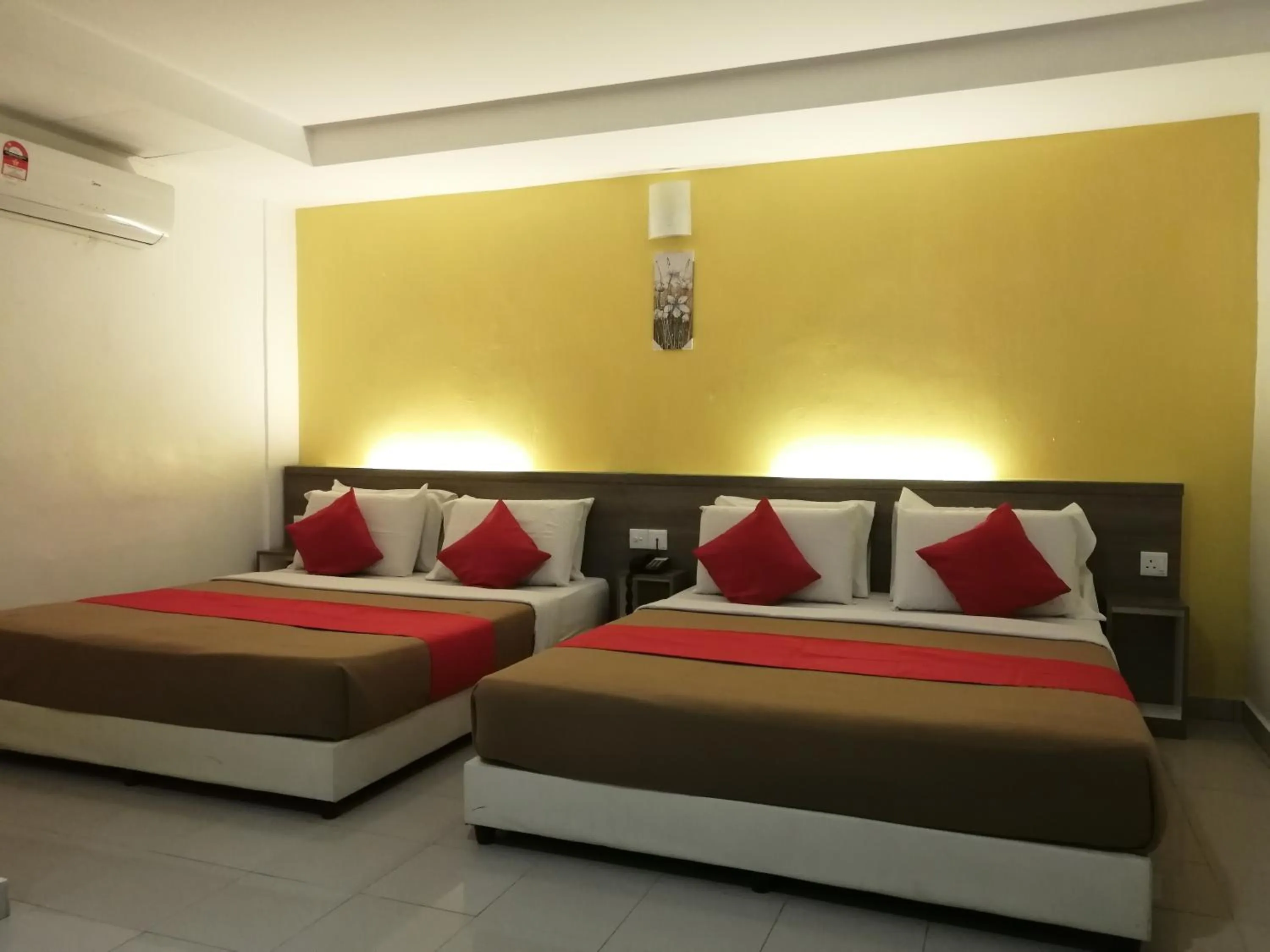 Bedroom, Bed in Yellow Mansion Hotel Melaka Raya