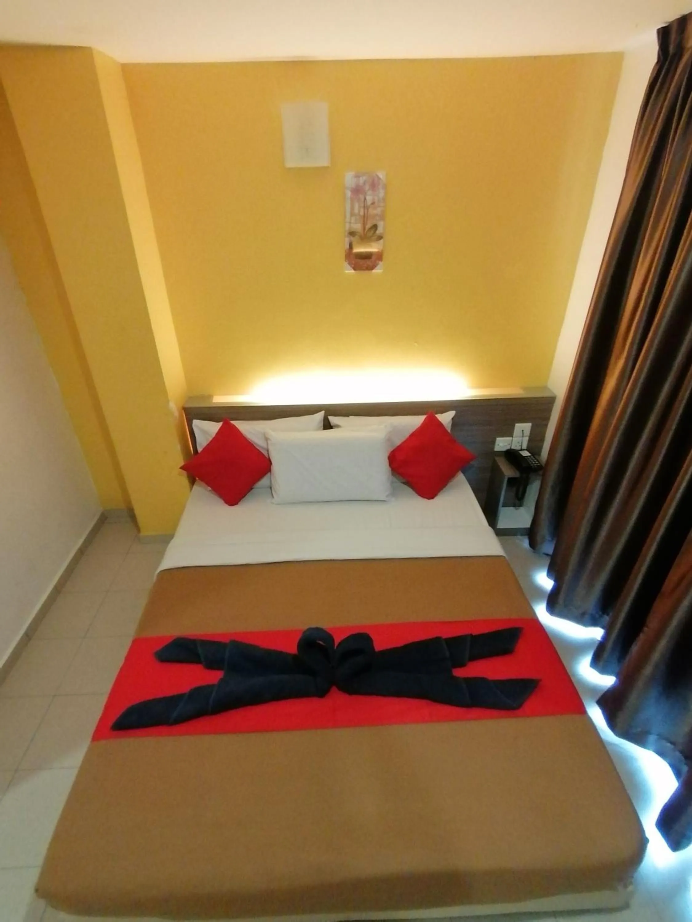 Bedroom, Bed in Yellow Mansion Hotel Melaka Raya