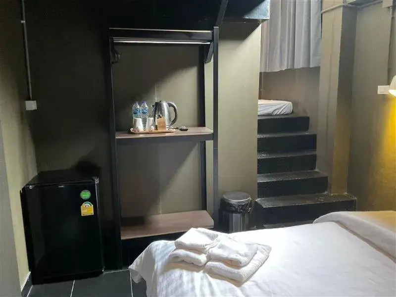 Bedroom, Bed in Capsule Hostel Chiangkhan Bedroom, Bed in Capsule Hostel Chiangkhan