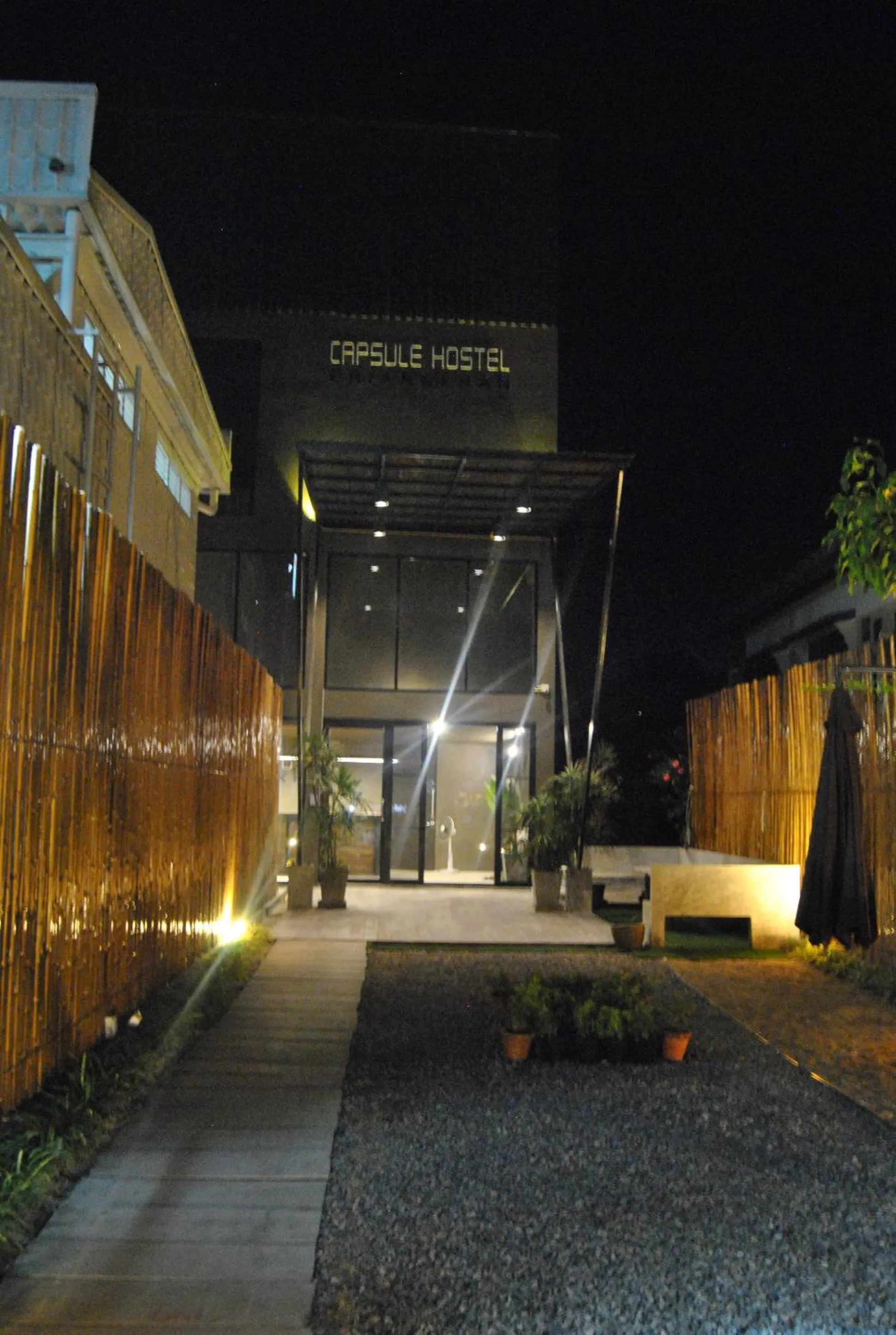 Property building in Capsule Hostel Chiangkhan