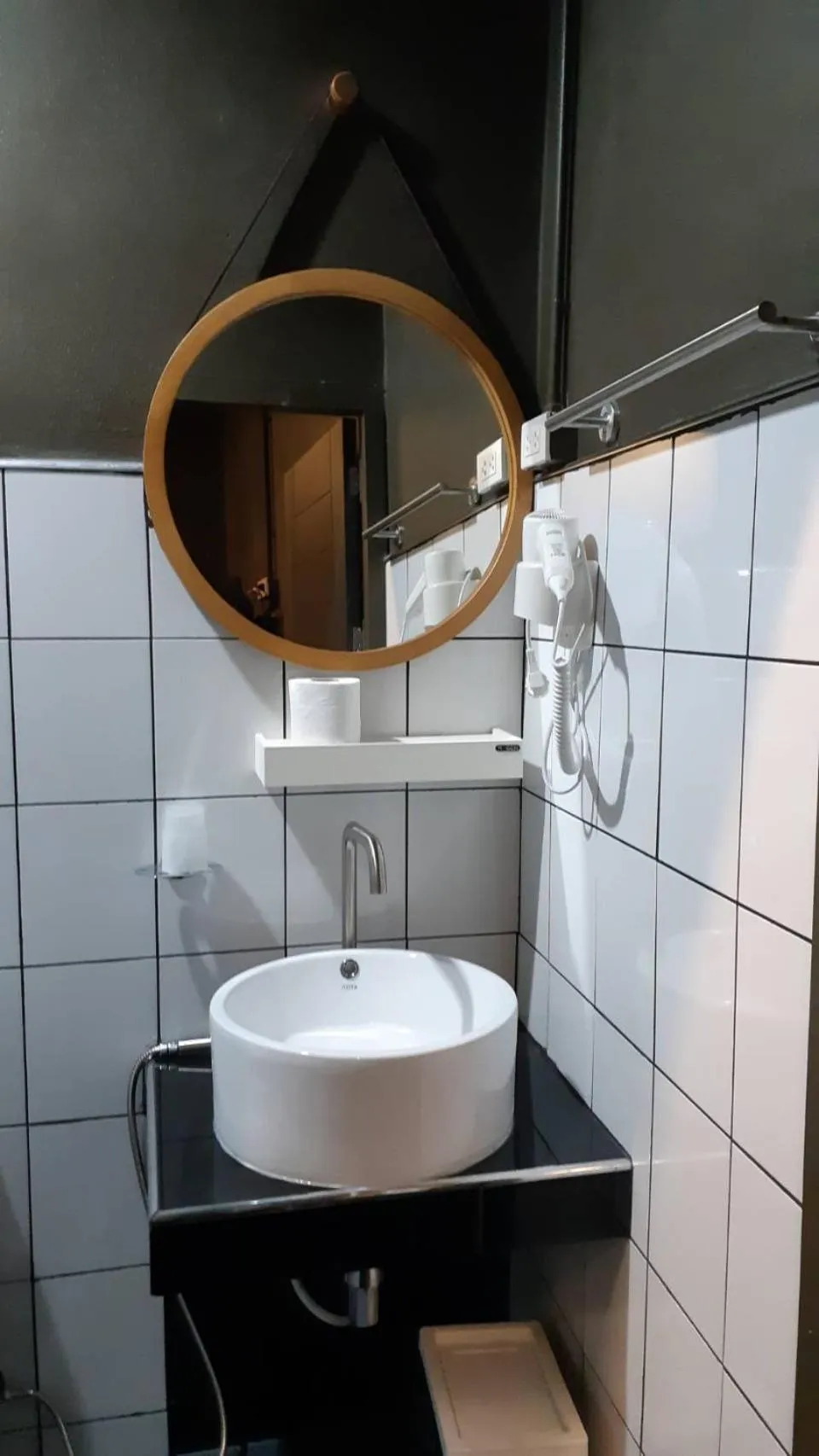 Bathroom in Capsule Hostel Chiangkhan