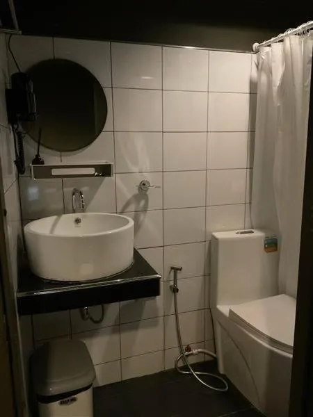 Bathroom in Capsule Hostel Chiangkhan