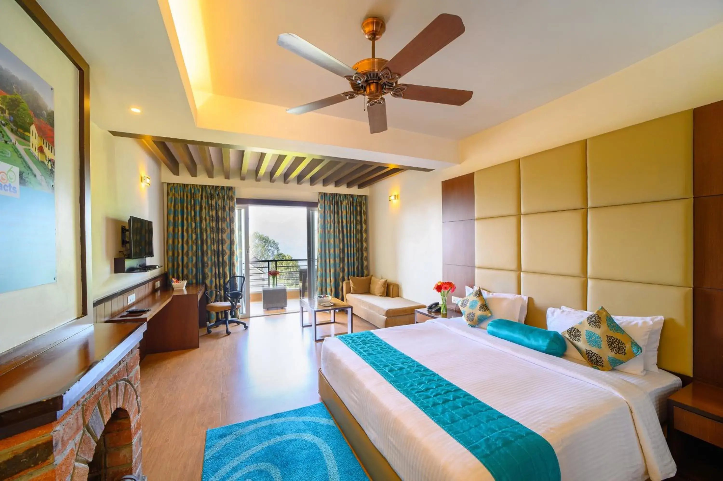 Bed in Sinclairs Retreat Kalimpong Bed in Sinclairs Retreat Kalimpong