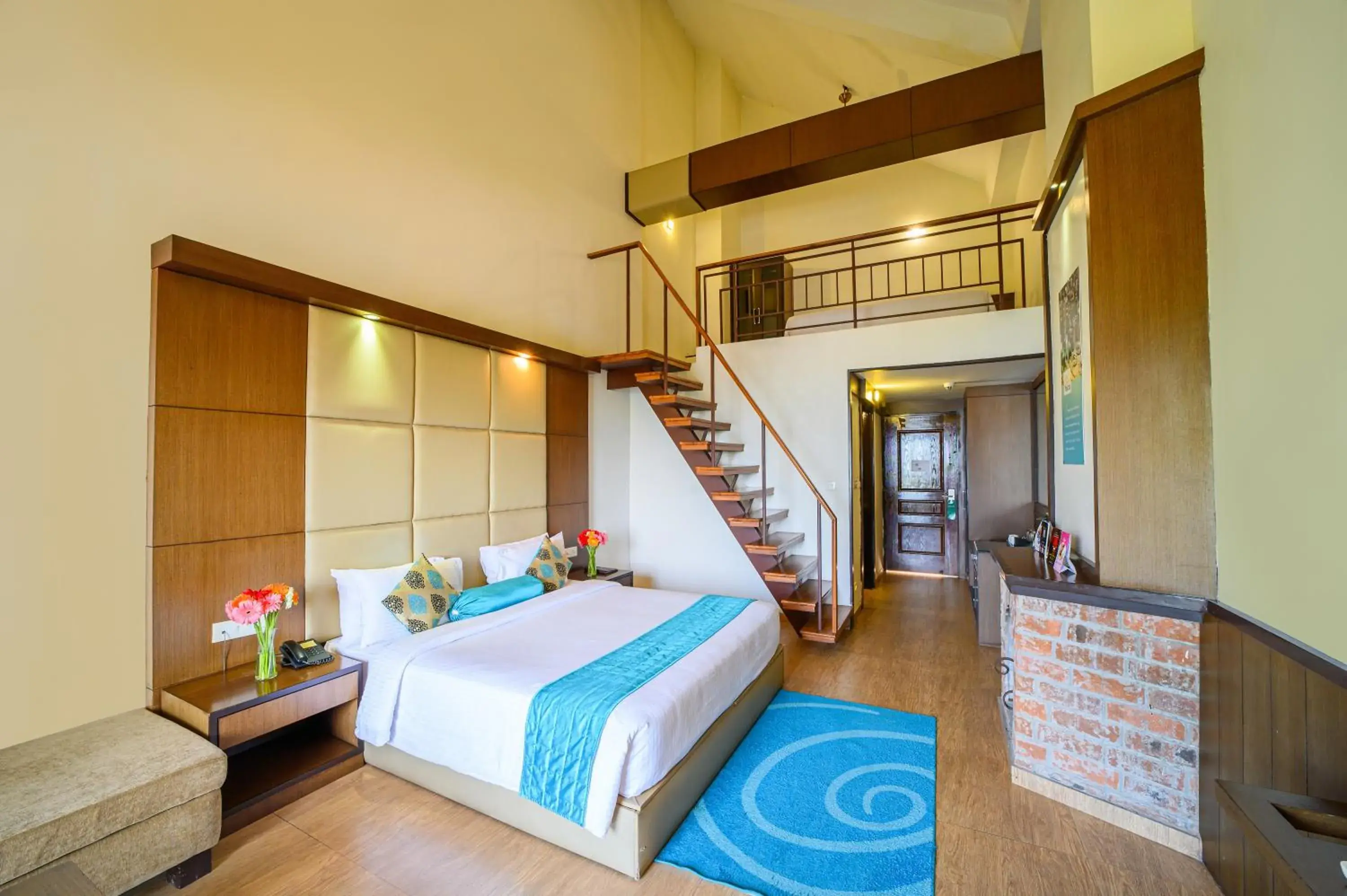 Photo of the whole room, Bed in Sinclairs Retreat Kalimpong Photo of the whole room, Bed in Sinclairs Retreat Kalimpong