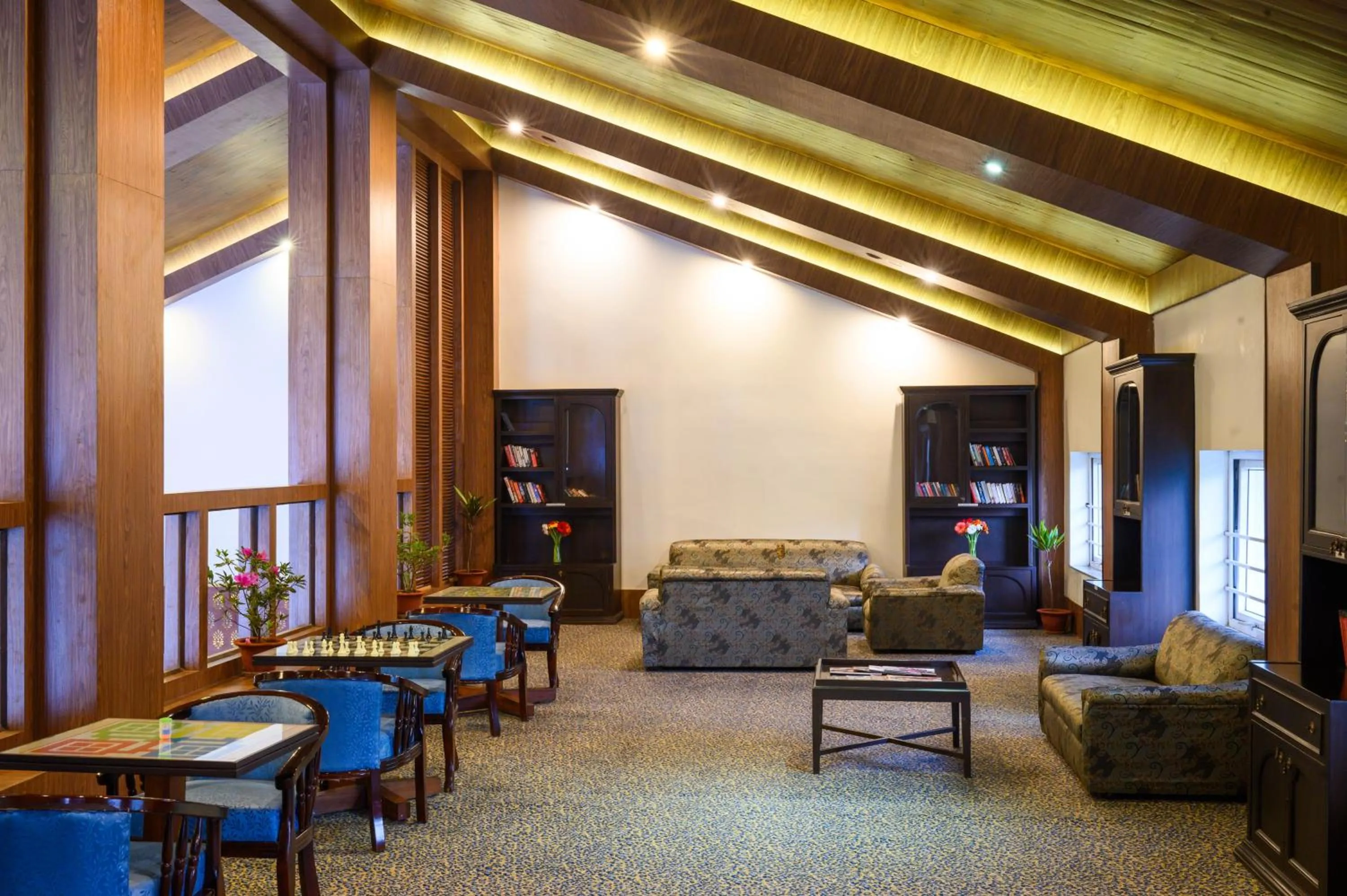 Library in Sinclairs Retreat Kalimpong