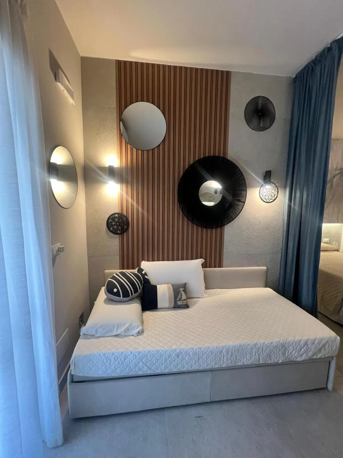 Bed in Kyria Luxury Apartment