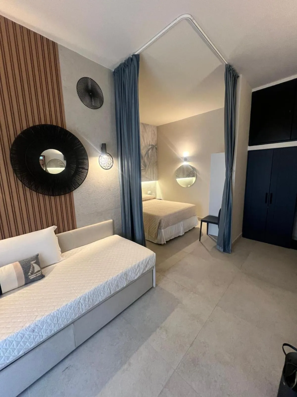 Bed in Kyria Luxury Apartment