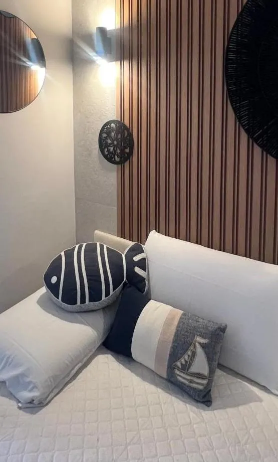 Bed in Kyria Luxury Apartment