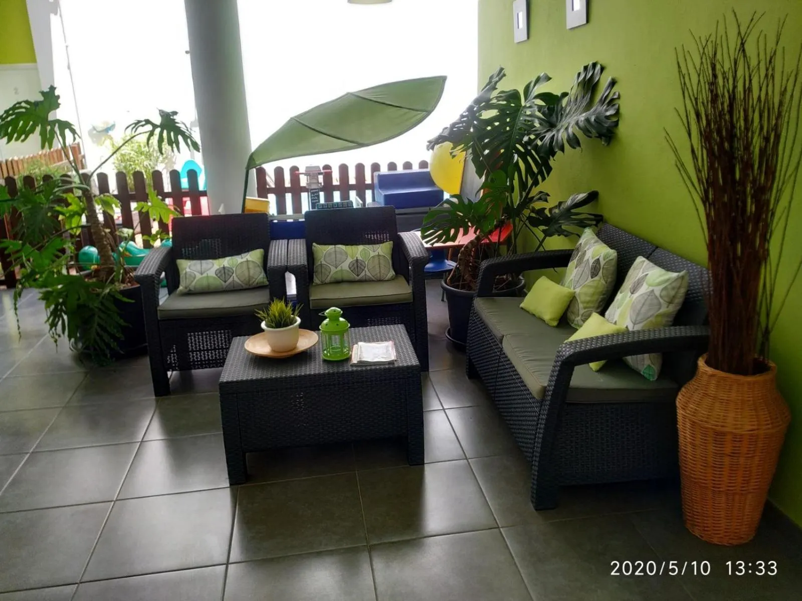 Lobby or reception in Apartamentos El Patio