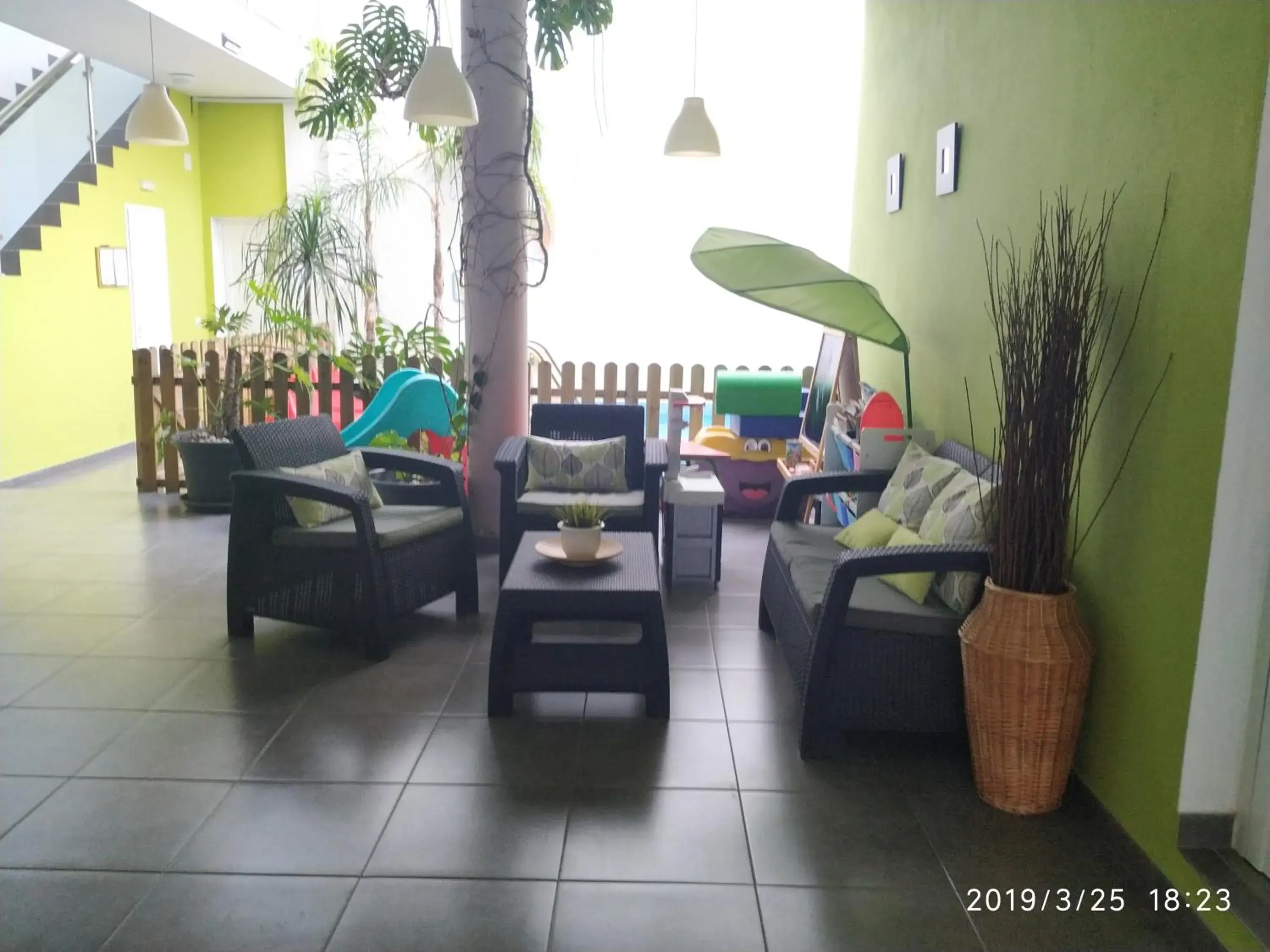 Lobby or reception in Apartamentos El Patio Lobby or reception in Apartamentos El Patio