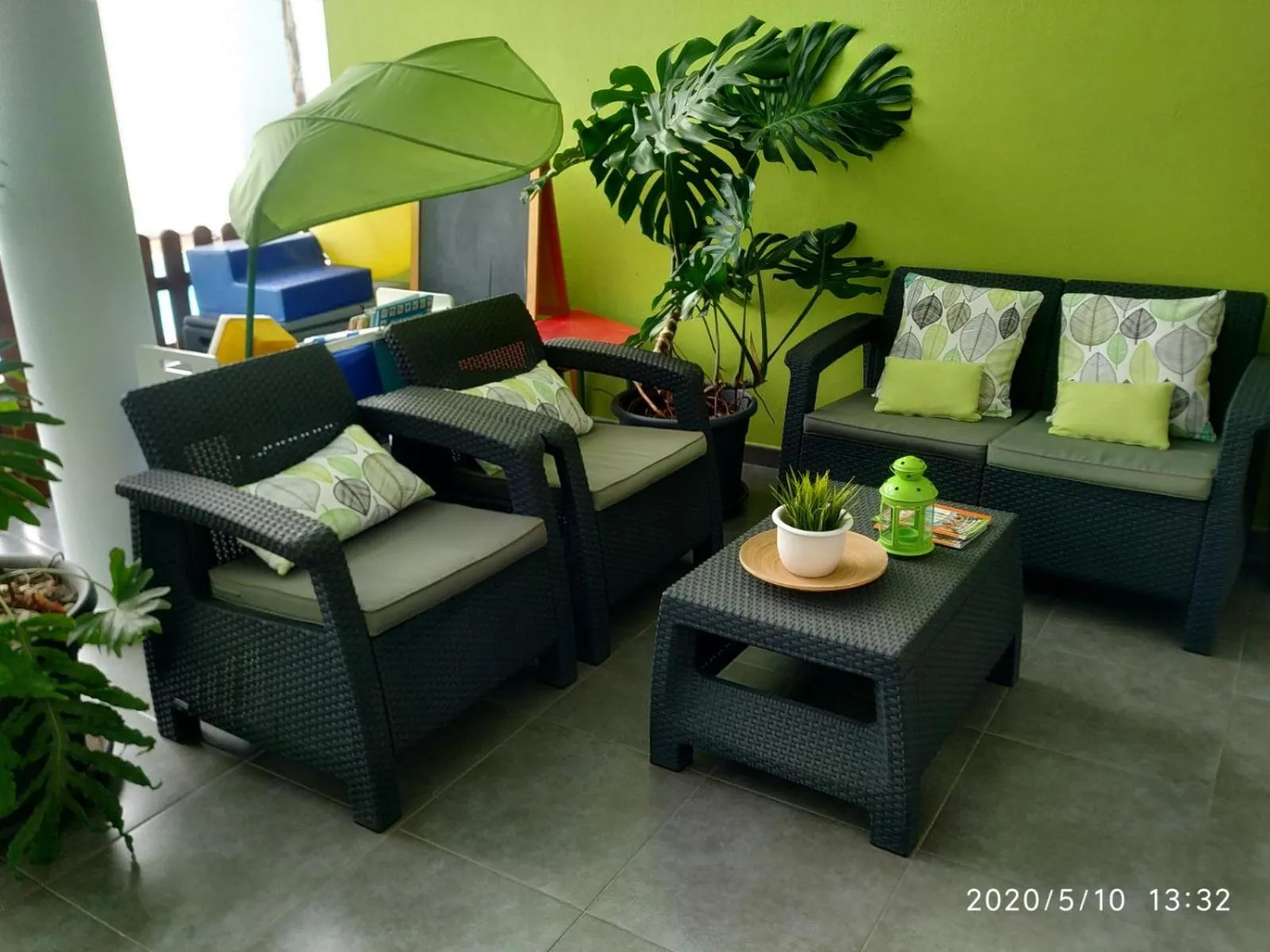 Lobby or reception in Apartamentos El Patio