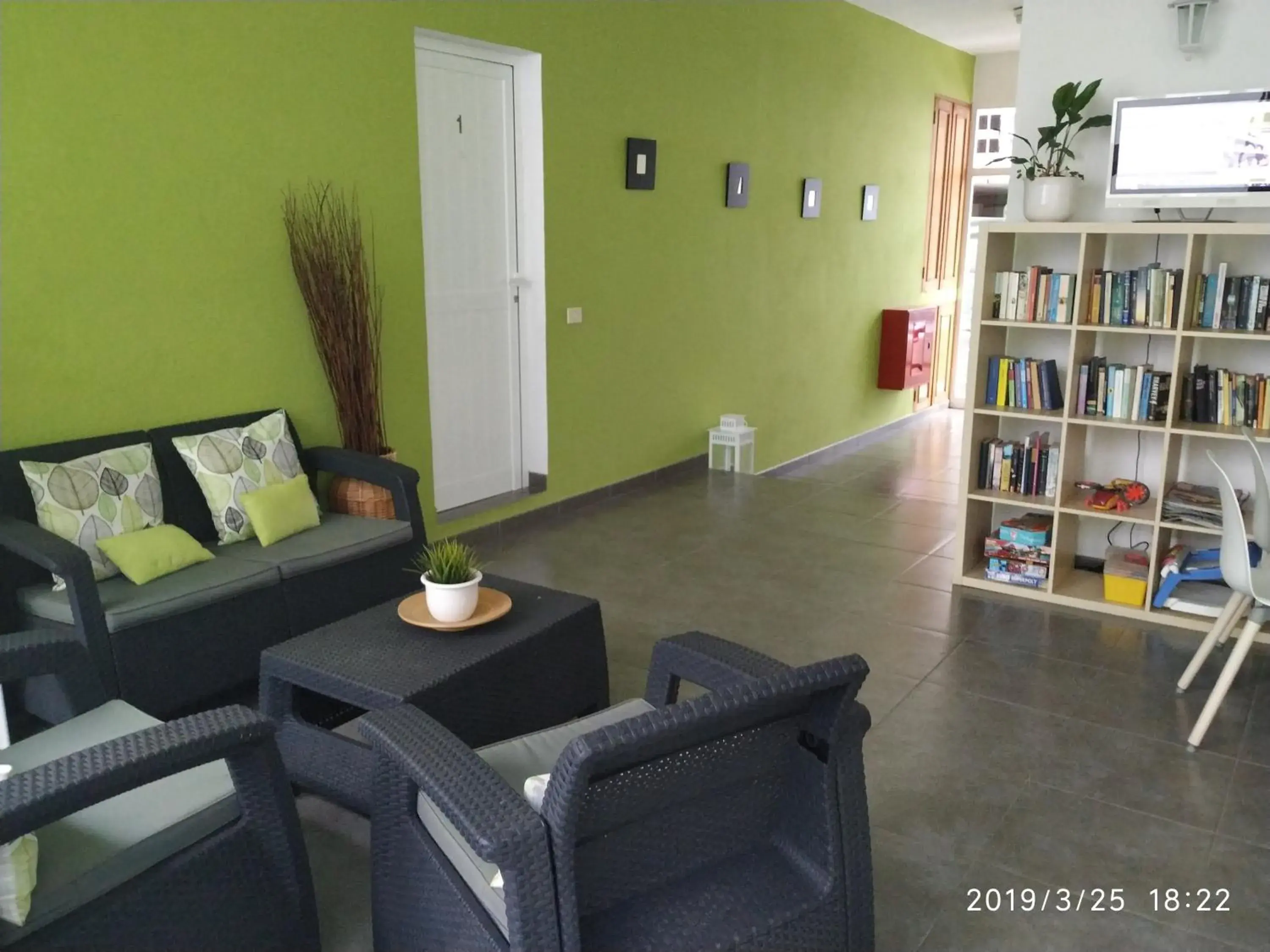 Lobby or reception in Apartamentos El Patio Lobby or reception in Apartamentos El Patio