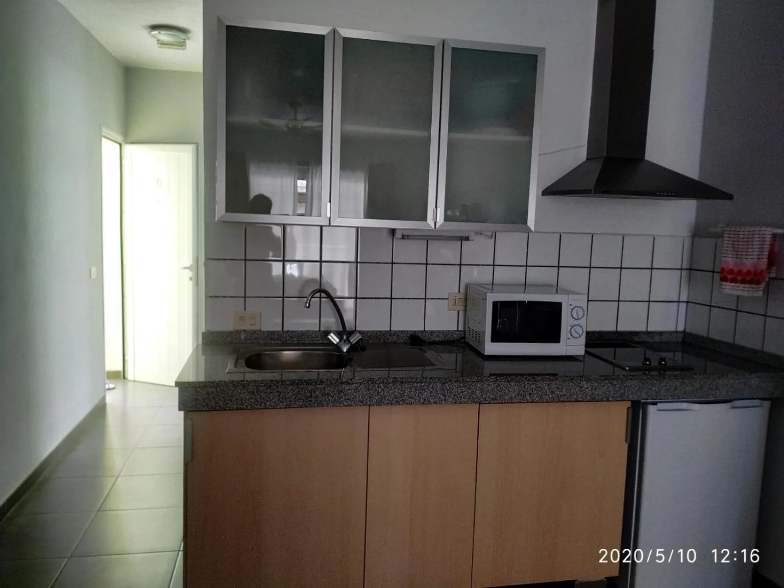 Kitchen or kitchenette in Apartamentos El Patio