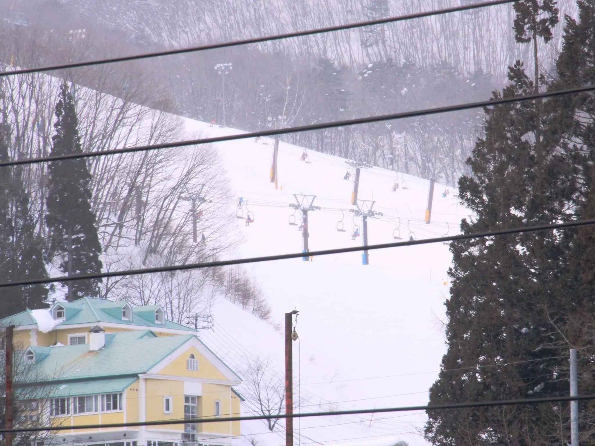 Mountain view in Hotel Grace Hakuba