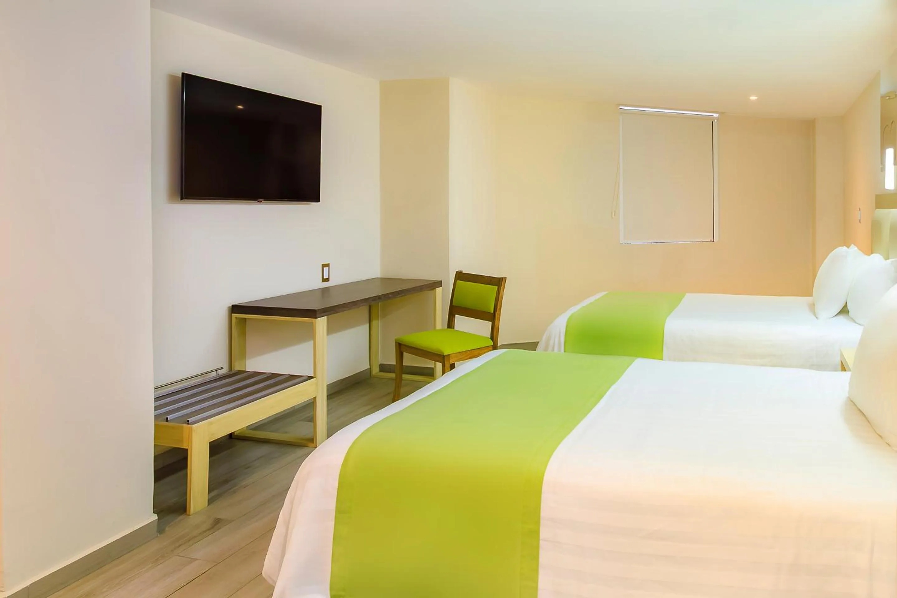 Bedroom, Bed in Collection O Hotel Paris FC, Veracruz