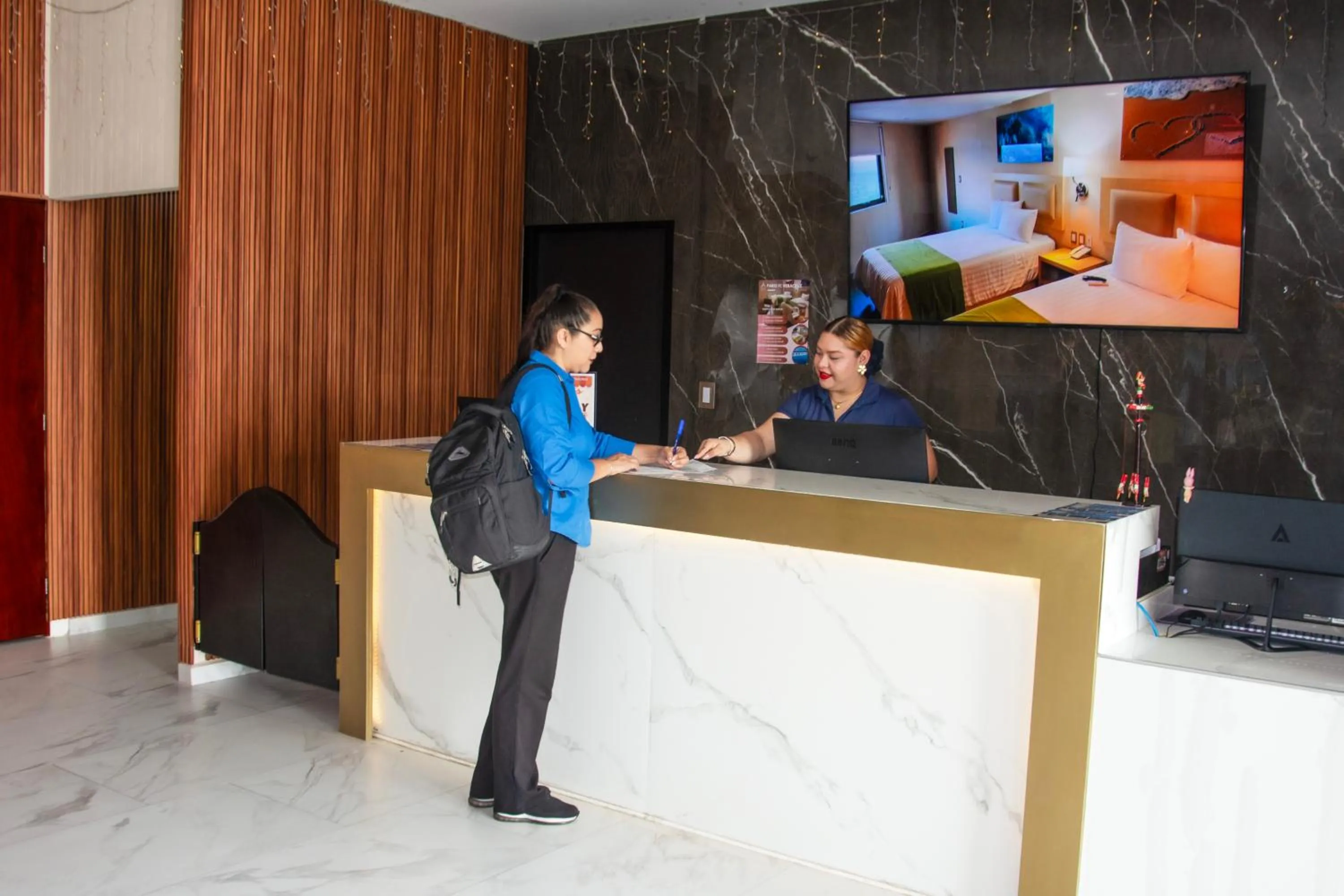 Lobby or reception in Paris FC Veracruz