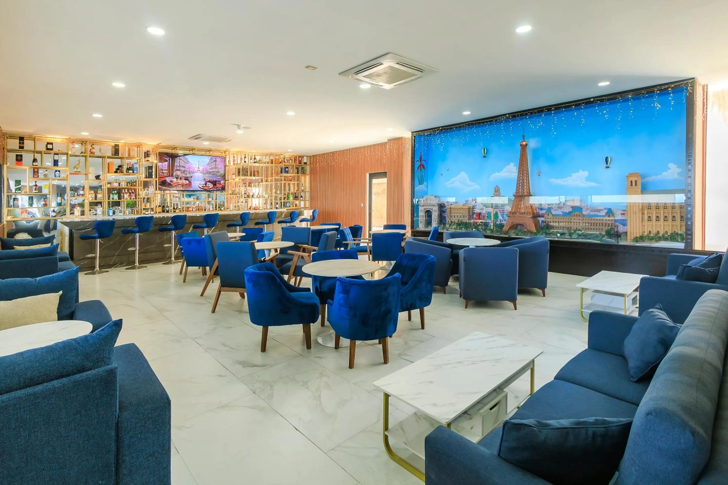 Lounge or bar in Collection O Hotel Paris FC, Veracruz