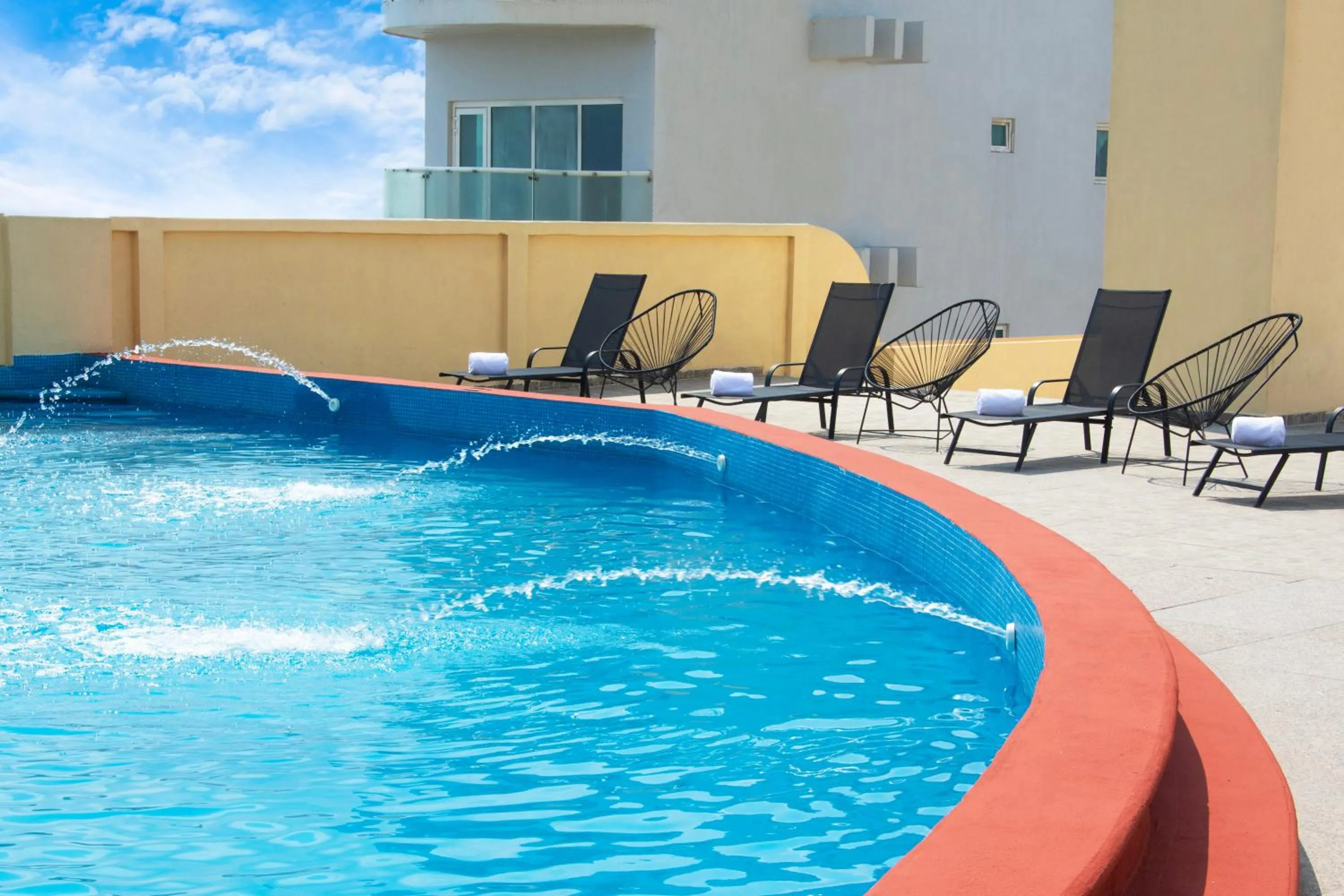 Pool view in Paris FC Veracruz