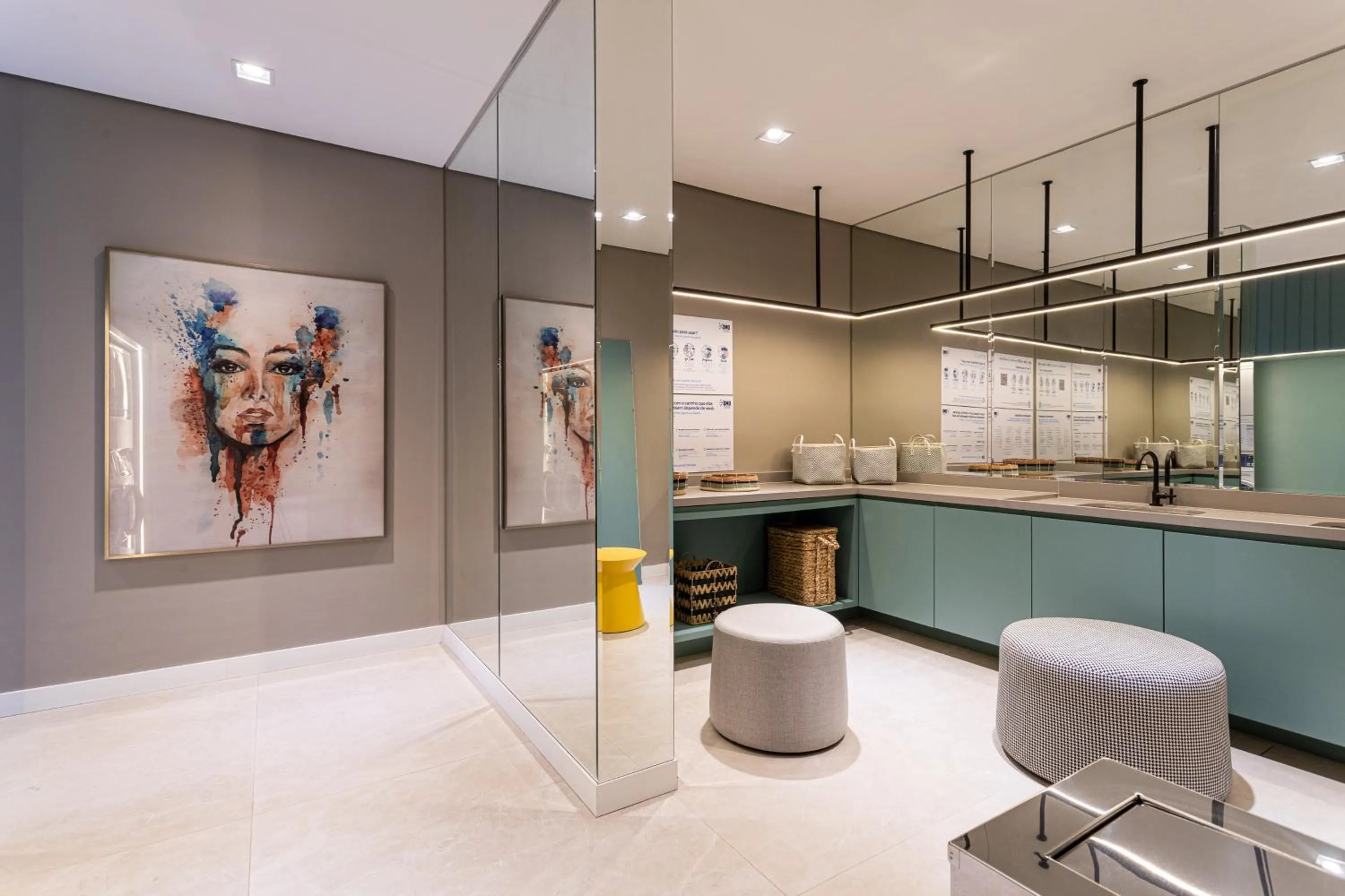 laundry in For You Paraiso by Viva - Prédio com piscina e academia próximo ao metrô