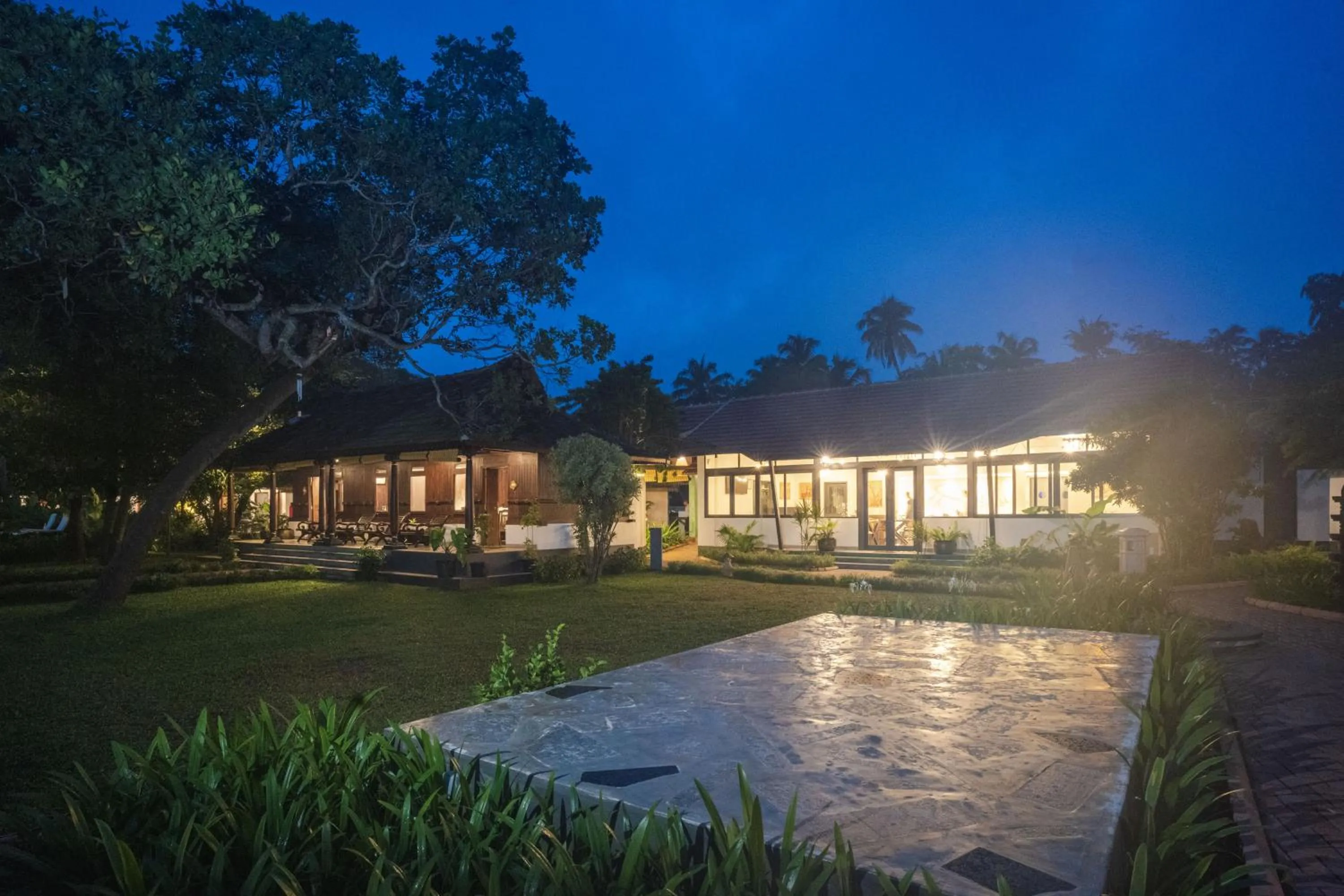 Facade/entrance in Vedic Village Retreat Kodungallur