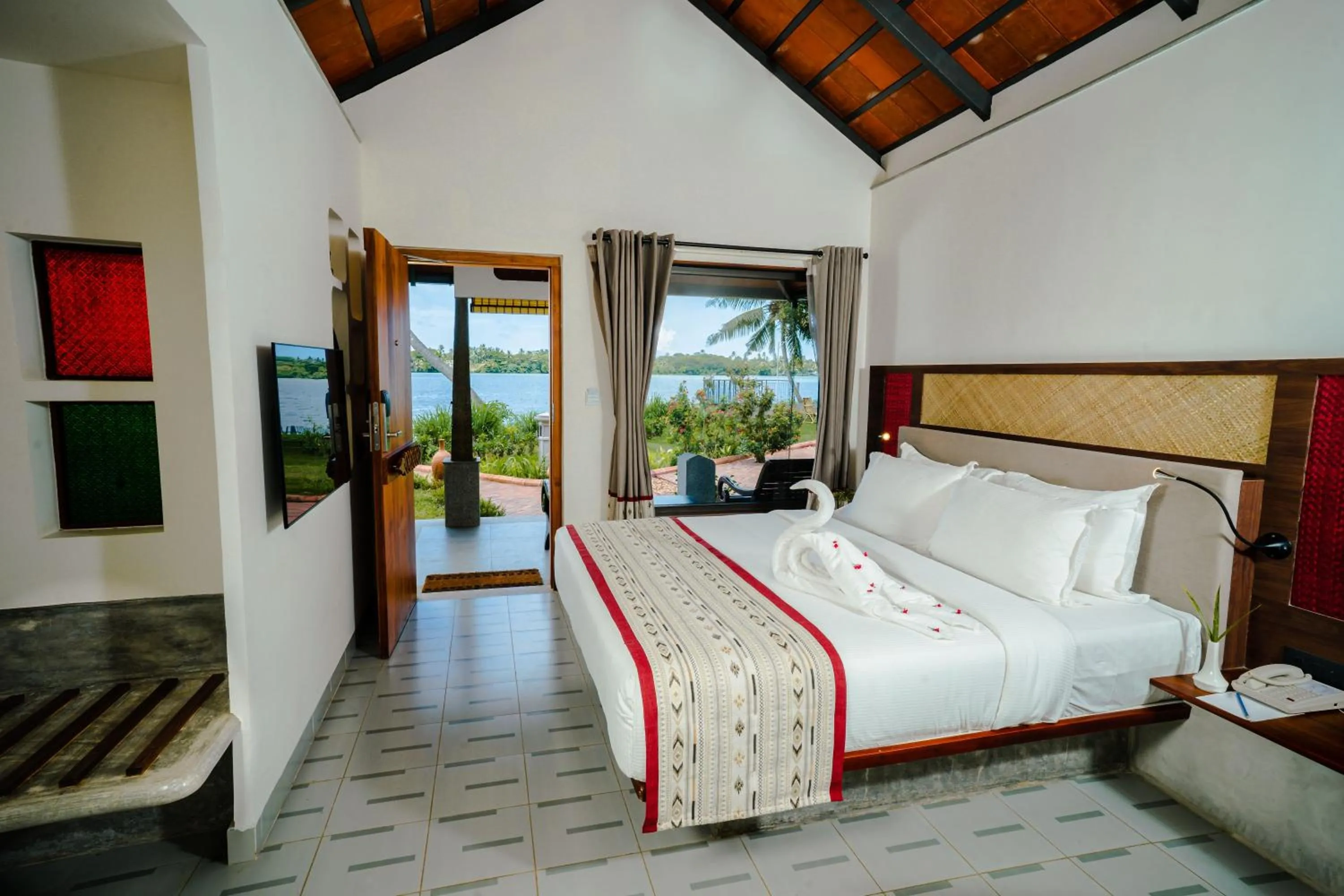 Bedroom, Bed in Vedic Village Retreat Kodungallur