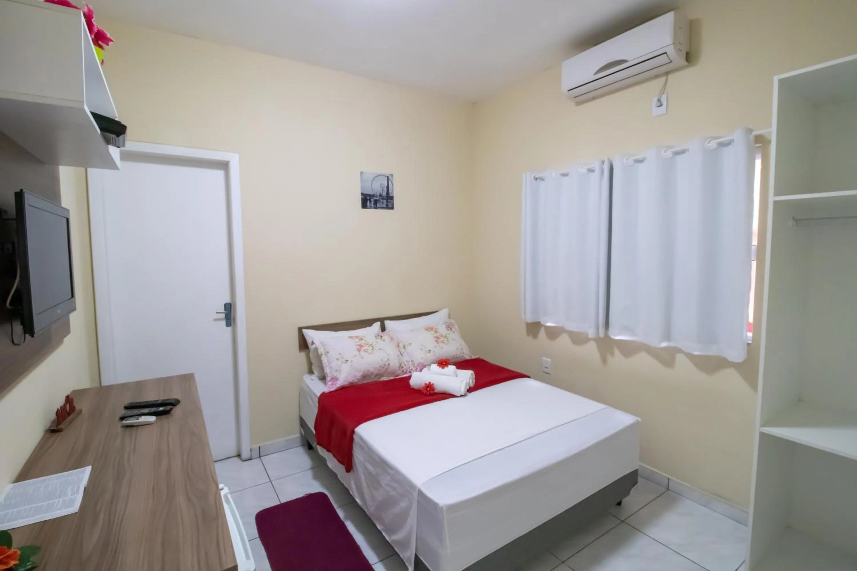 Bed in Pousada Vovó Dilma