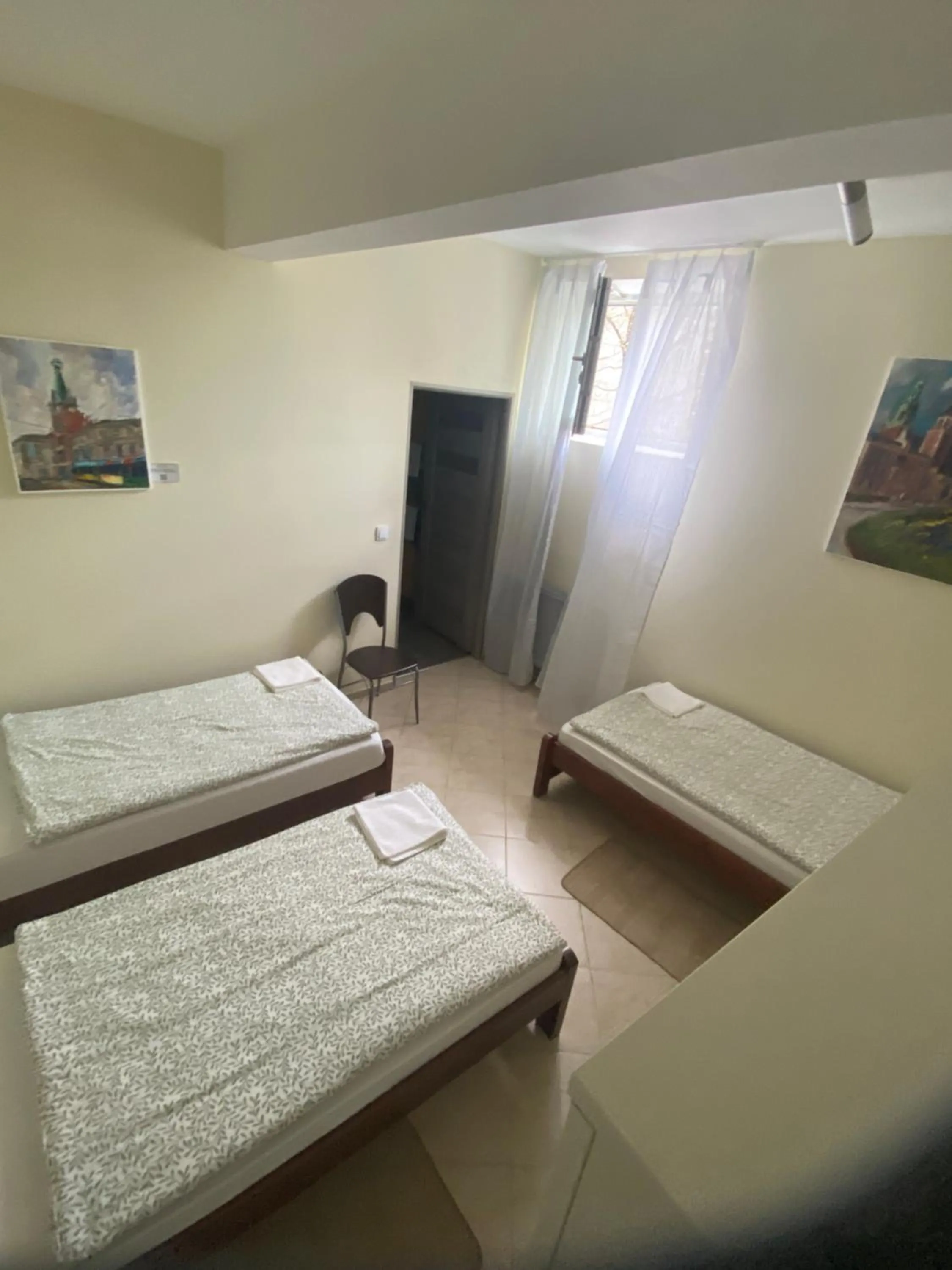 Bed in Art Inn Space