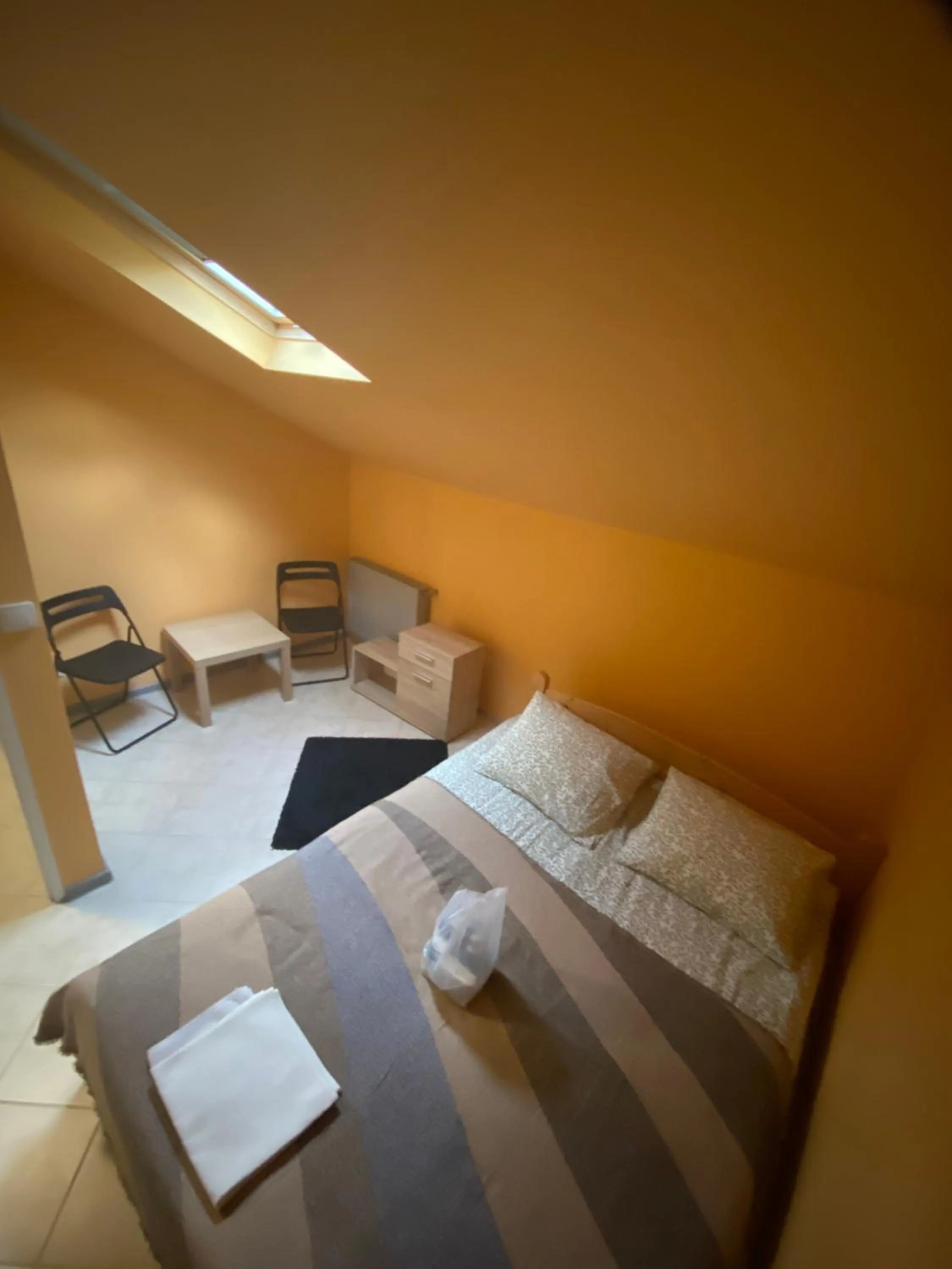 Bed in Art Inn Space