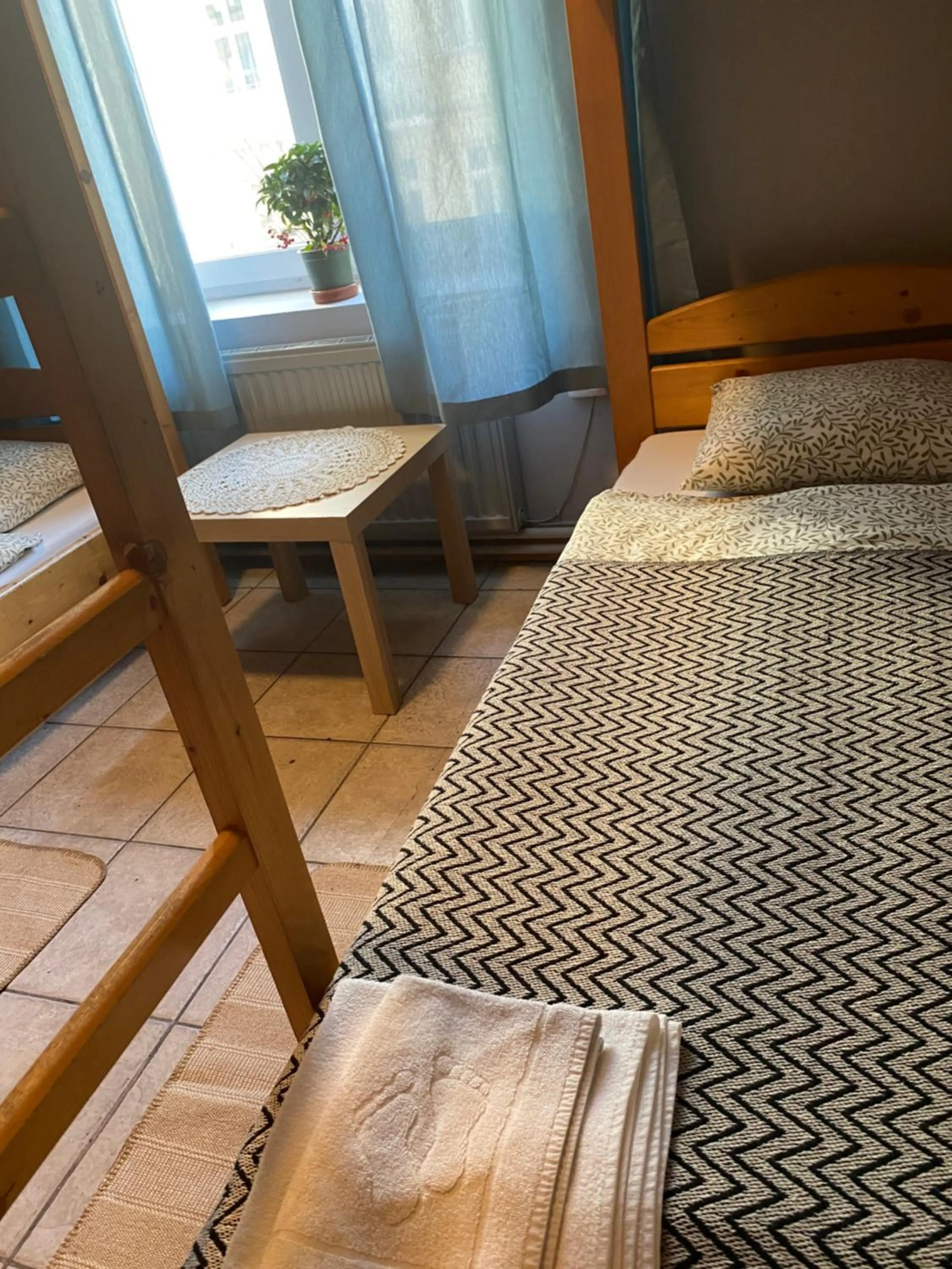 Bed in Art Inn Space