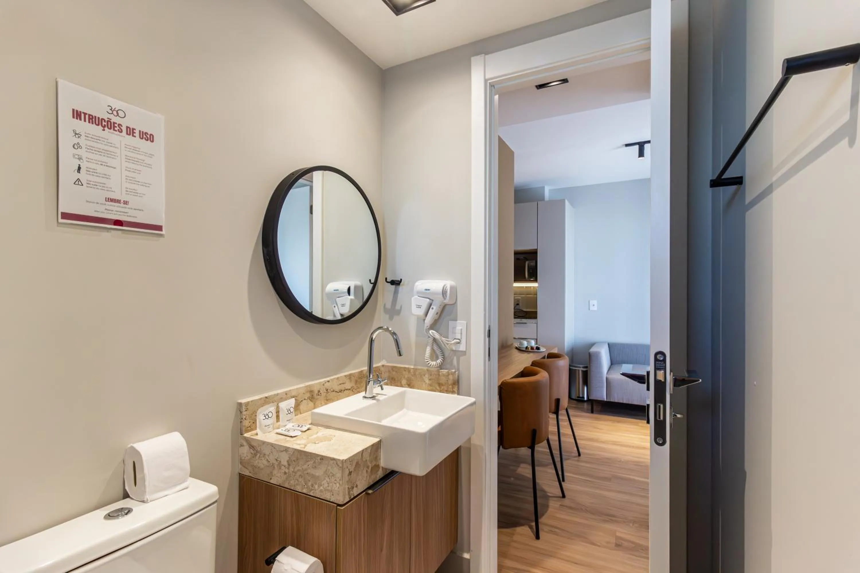 Bathroom in 360 Paraíso