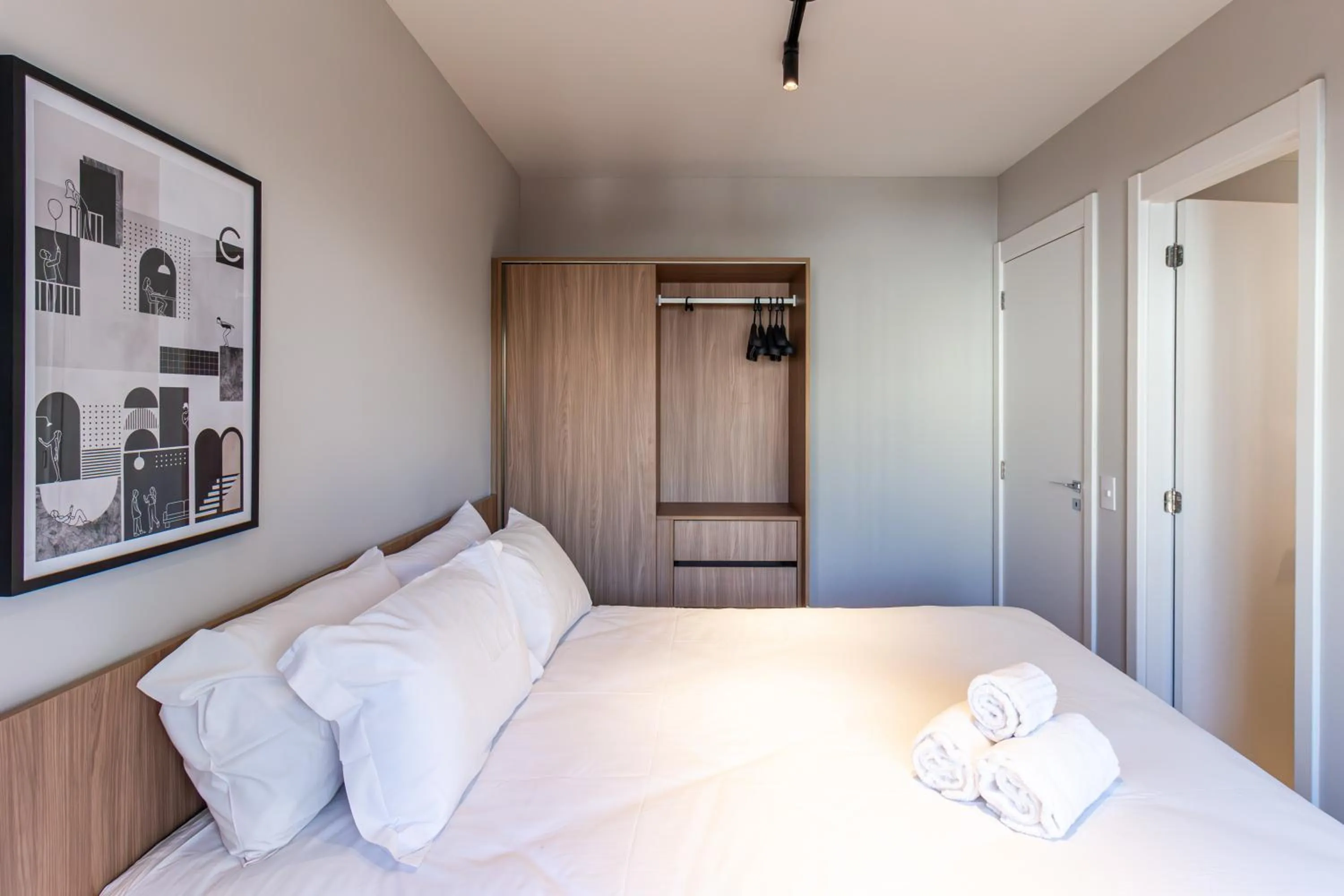 Bedroom, Bed in 360 Paraíso