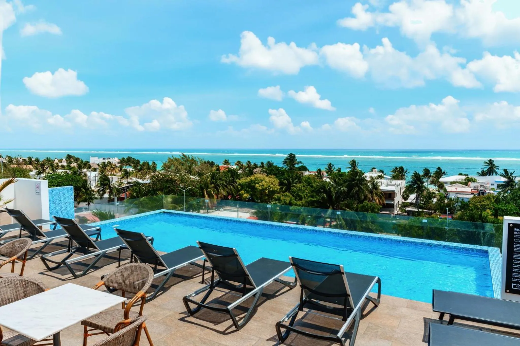 Sea view in Areia Boutique Hotel - Puerto Morelos