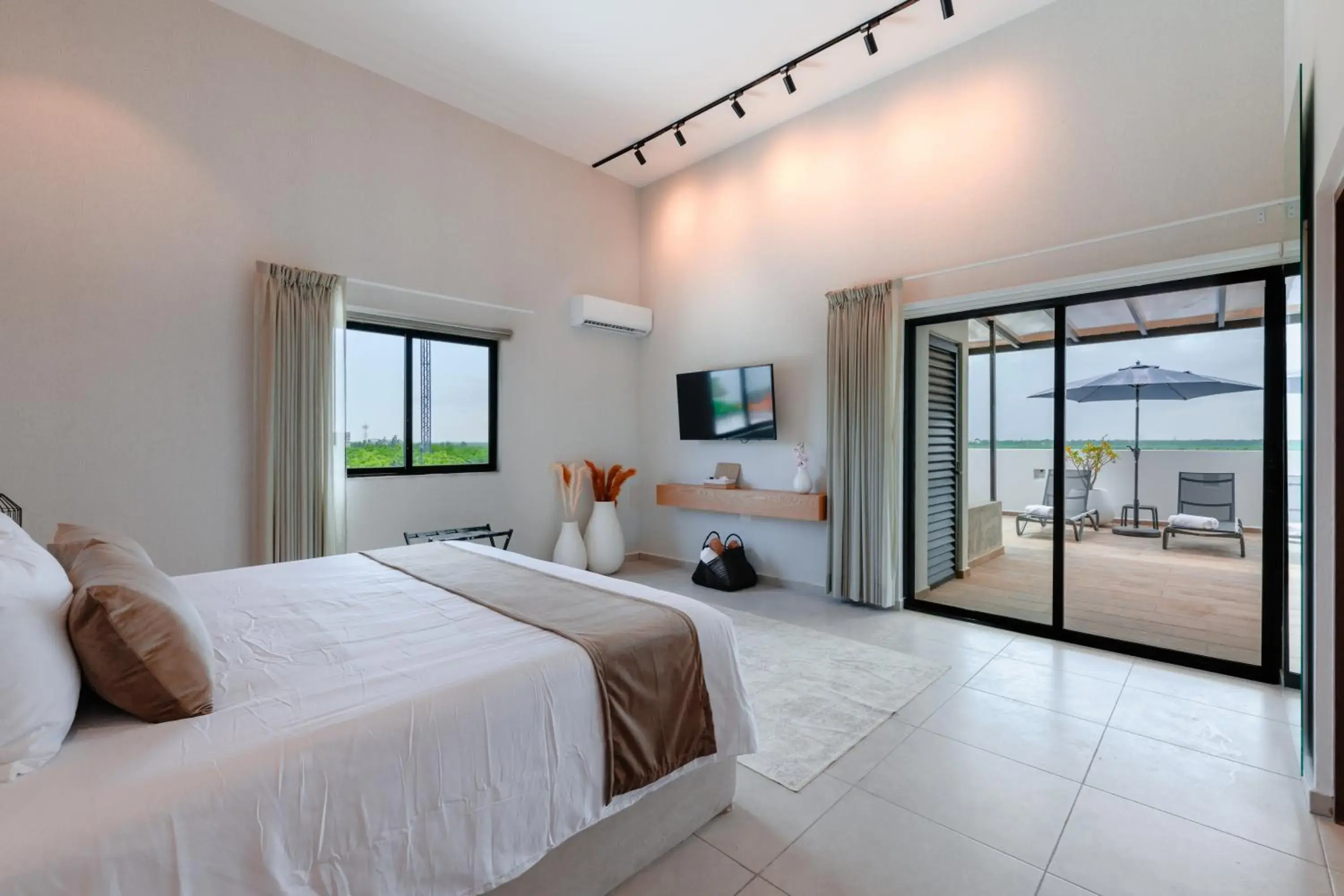 Bed in Areia Boutique Hotel - Puerto Morelos Bed in Areia Boutique Hotel - Puerto Morelos