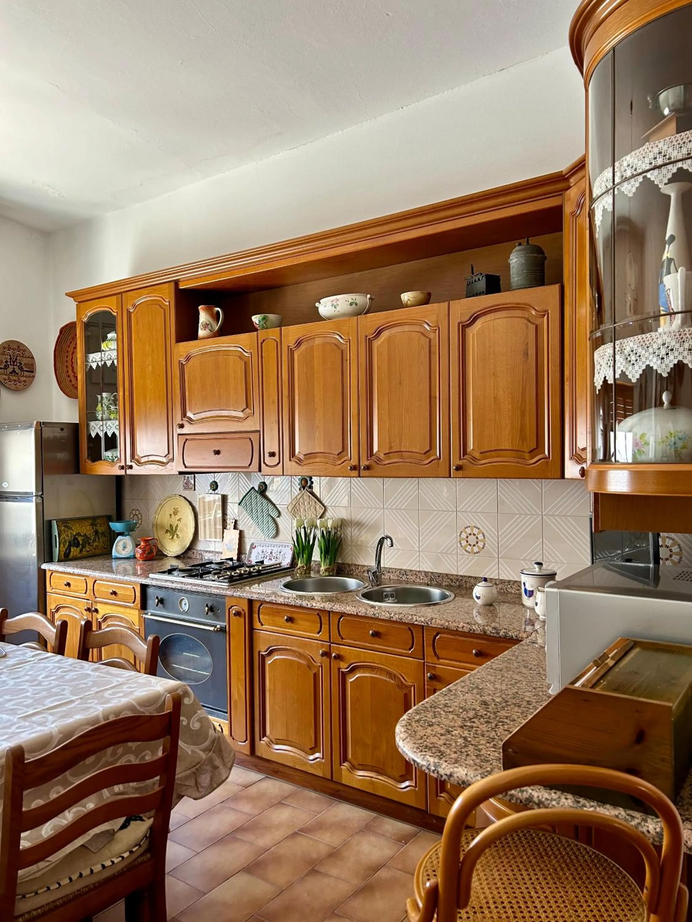 Kitchen or kitchenette in Casa Euphorbia